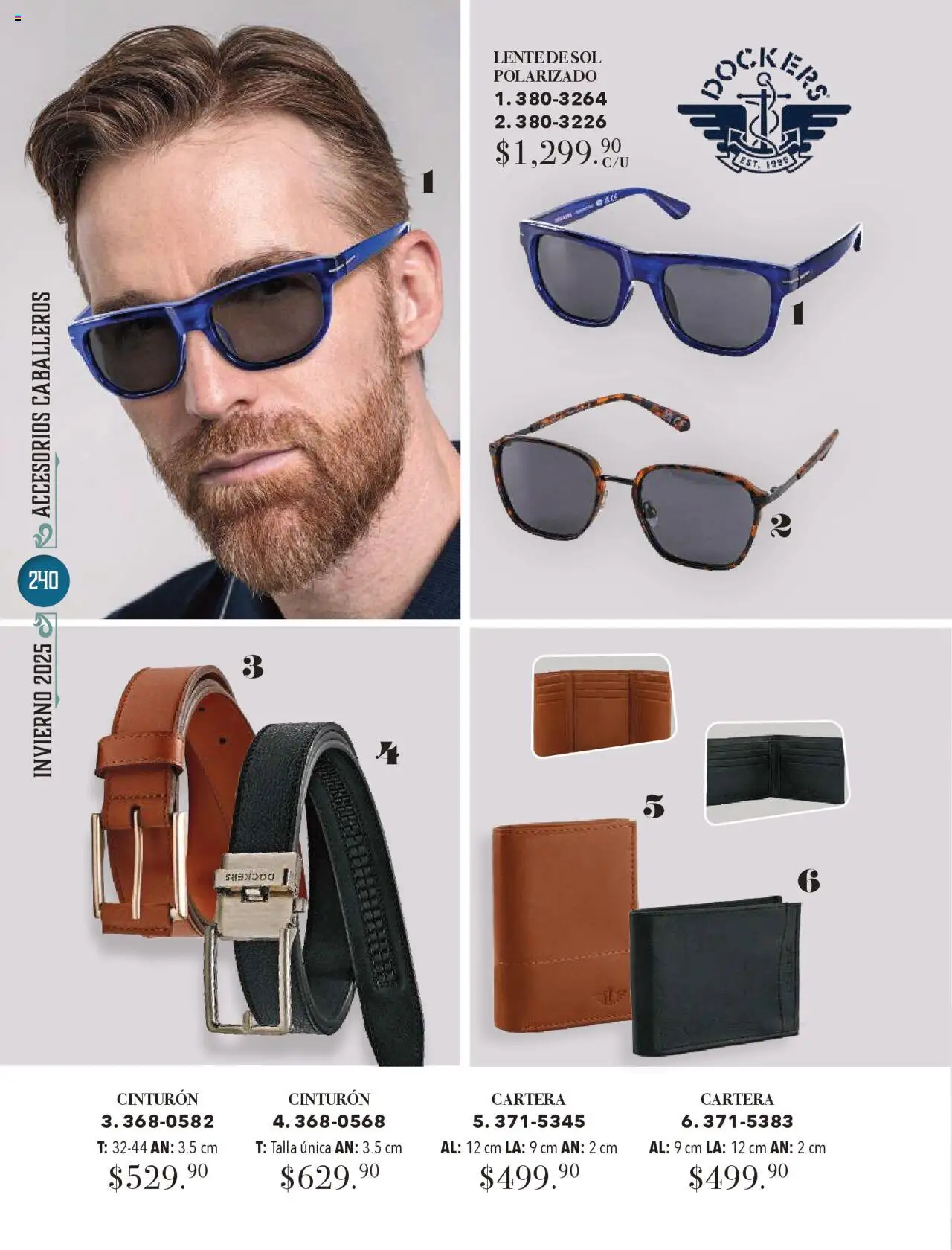 Nuevas ofertas de Andrea válidas en toda la República Mexicana desde el 13.10.2025. ¡Encuentra las mejores ofertas en Andrea - Catálogo Invierno! | Página: 240 | Productos: Cinturón