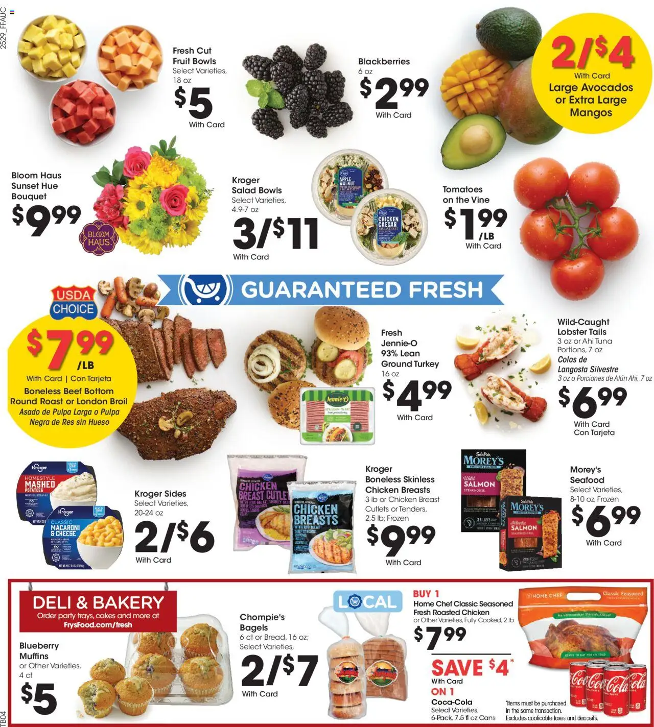 Fry's Food Weekly Ad - valid from 20.08.2025 | Page: 9 | Products: Cheese, Tomatoes, Salad, Potatoes