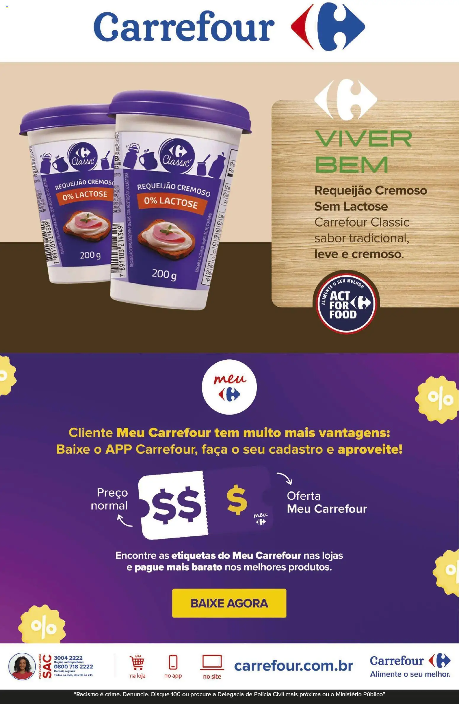 Carrefour Bairro Folheto - válido de 19.02.2026 | Página: 4 | Produtos: Faca, Requeijão