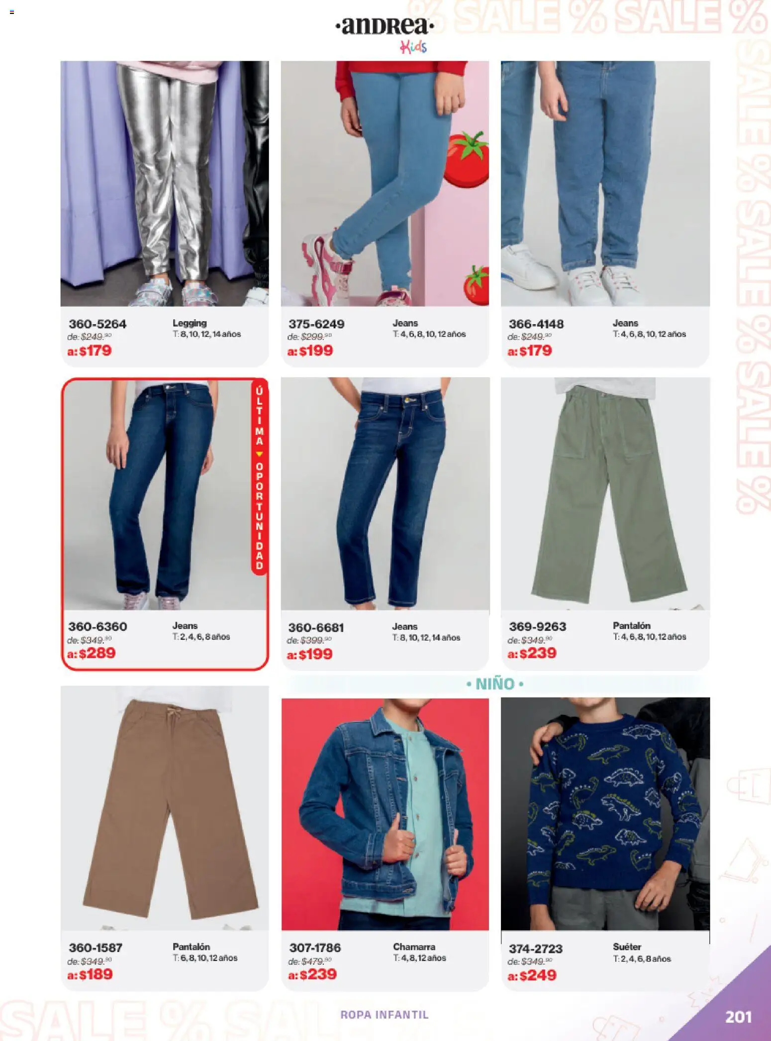 Nuevas ofertas de Andrea válidas en toda la República Mexicana desde el 21.12.2025. ¡Encuentra las mejores ofertas en Andrea catálogo Outlet! | Página: 201 | Productos: Suéter, Chamarra, Ropa