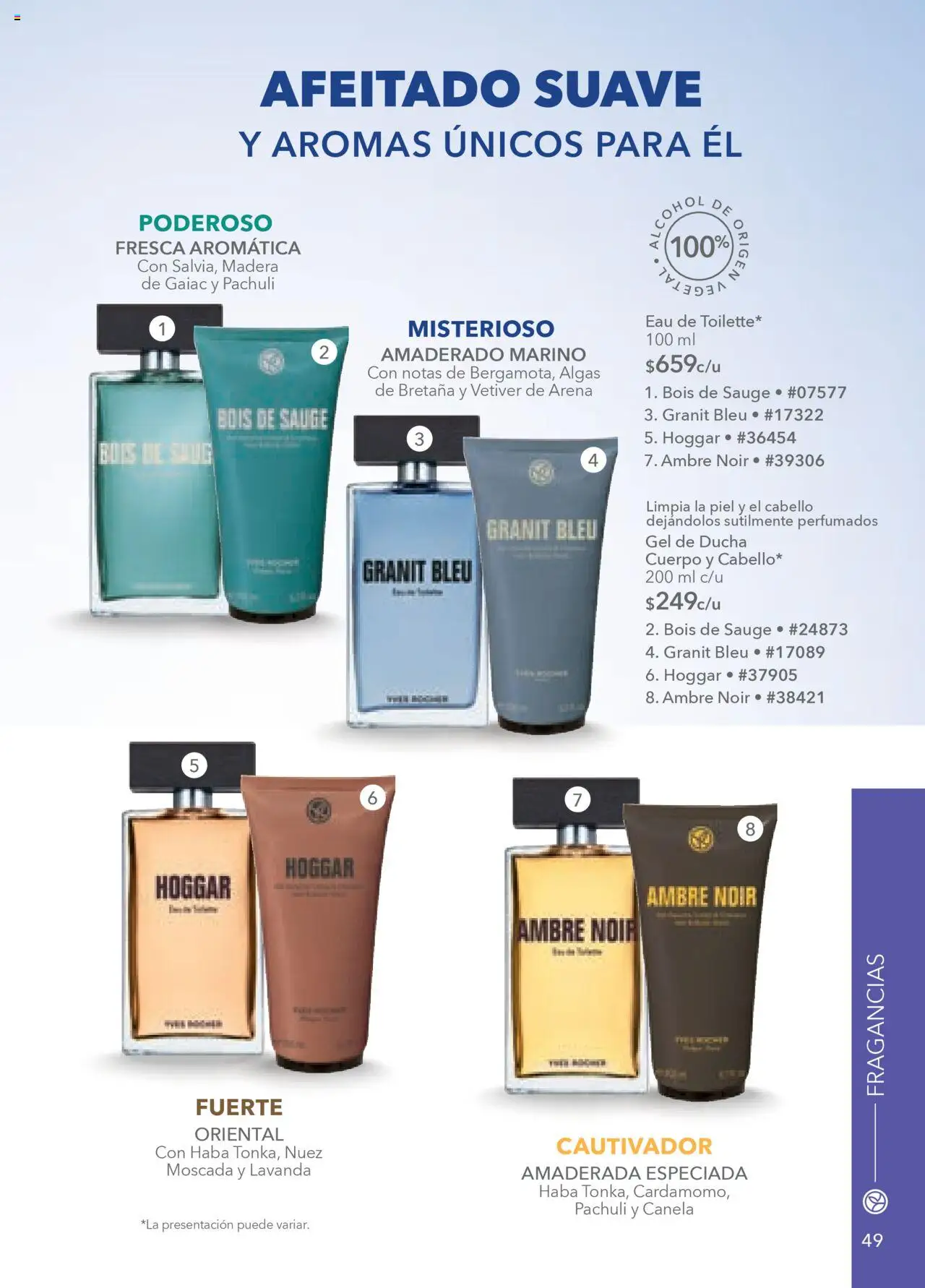 Nuevas ofertas de Yves Rocher válidas en toda la República Mexicana desde el 05.08.2025. ¡Encuentra las mejores ofertas en Yves Rocher - Campaña 11 2025! | Página: 49 | Productos: Nuez, Gel de ducha