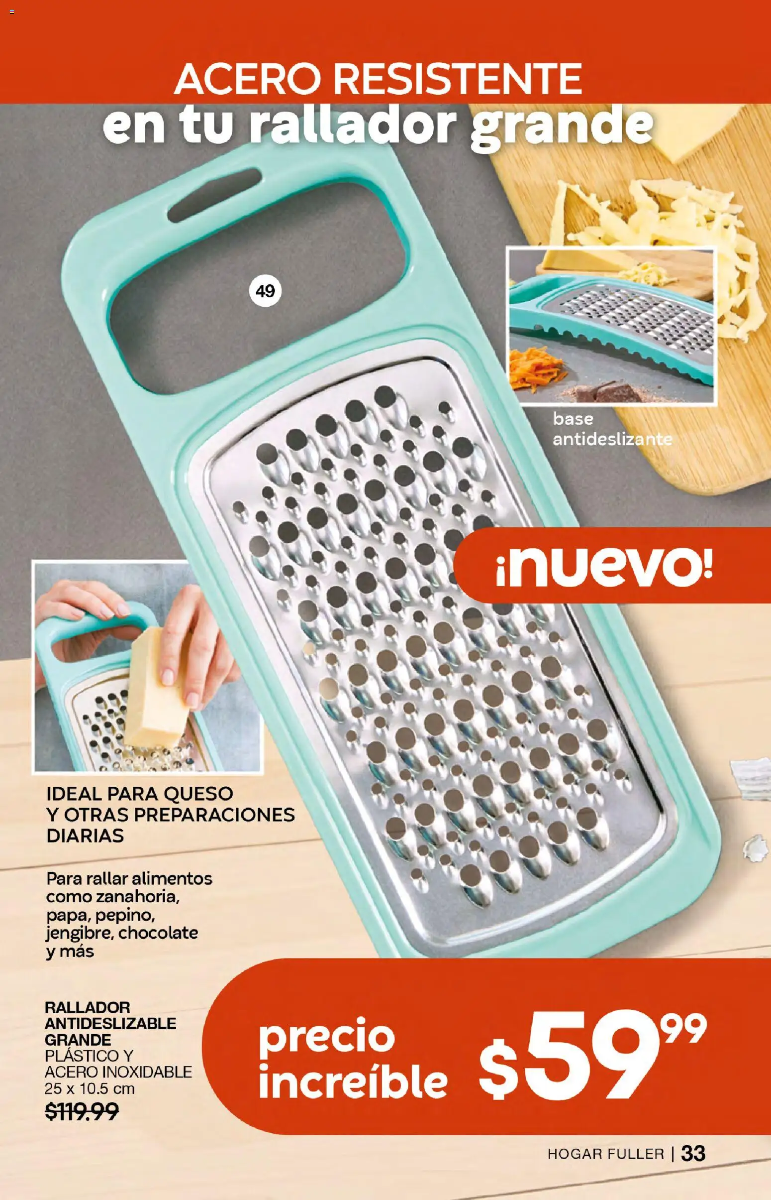 Nuevas ofertas de Fuller válidas en toda la República Mexicana desde el 04.03.2026. ¡Encuentra las mejores ofertas en Fuller campaña 24 2026! | Página: 33 | Productos: Queso, Chocolate