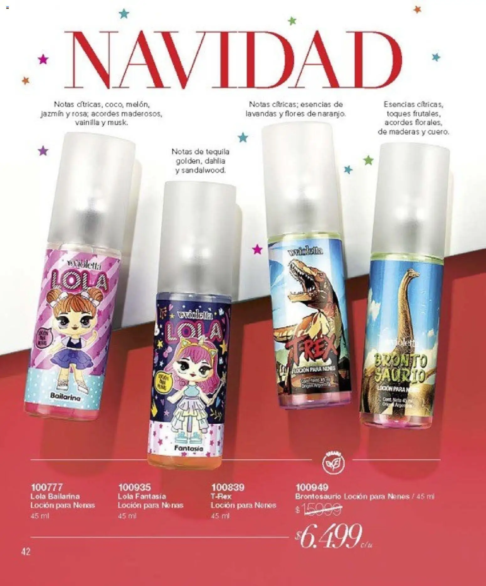 Violetta catálogo │ válido desde el 30.10.2025 | Página: 42 | Productos: Loción, Esencias