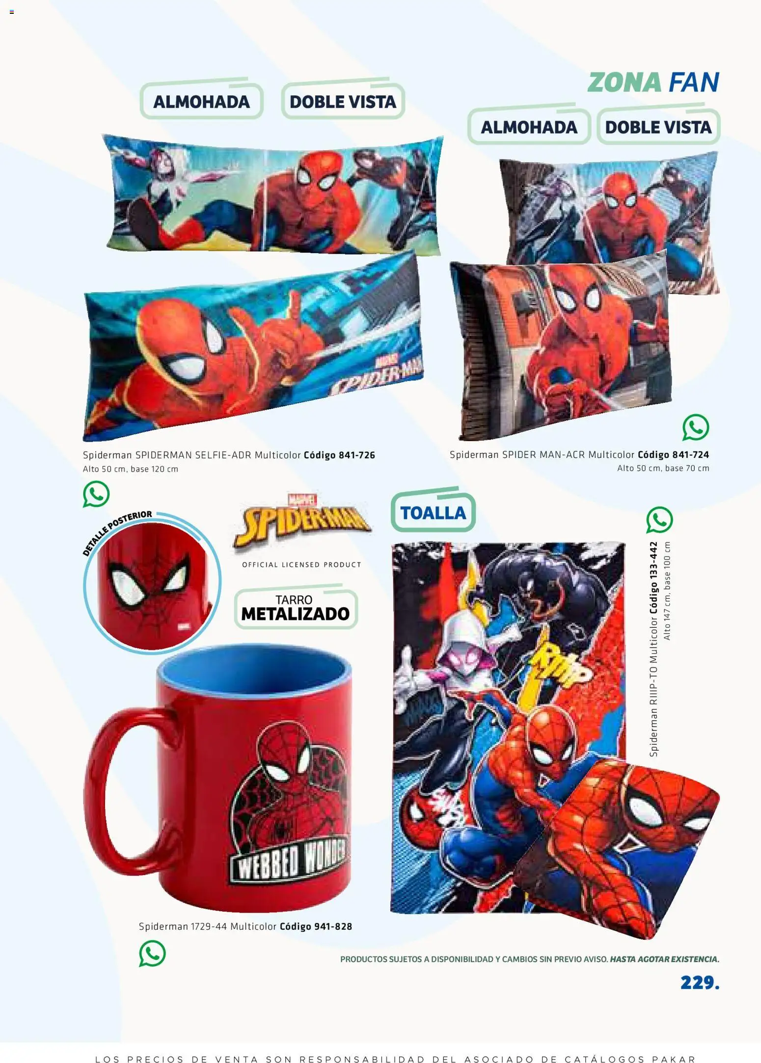 Nuevas ofertas de SC Pakar válidas en toda la República Mexicana desde el 27.02.2026. ¡Encuentra las mejores ofertas en SC Pakar catálogo Premium Men Tomo 2! | Página: 229 | Productos: Toalla, Almohada