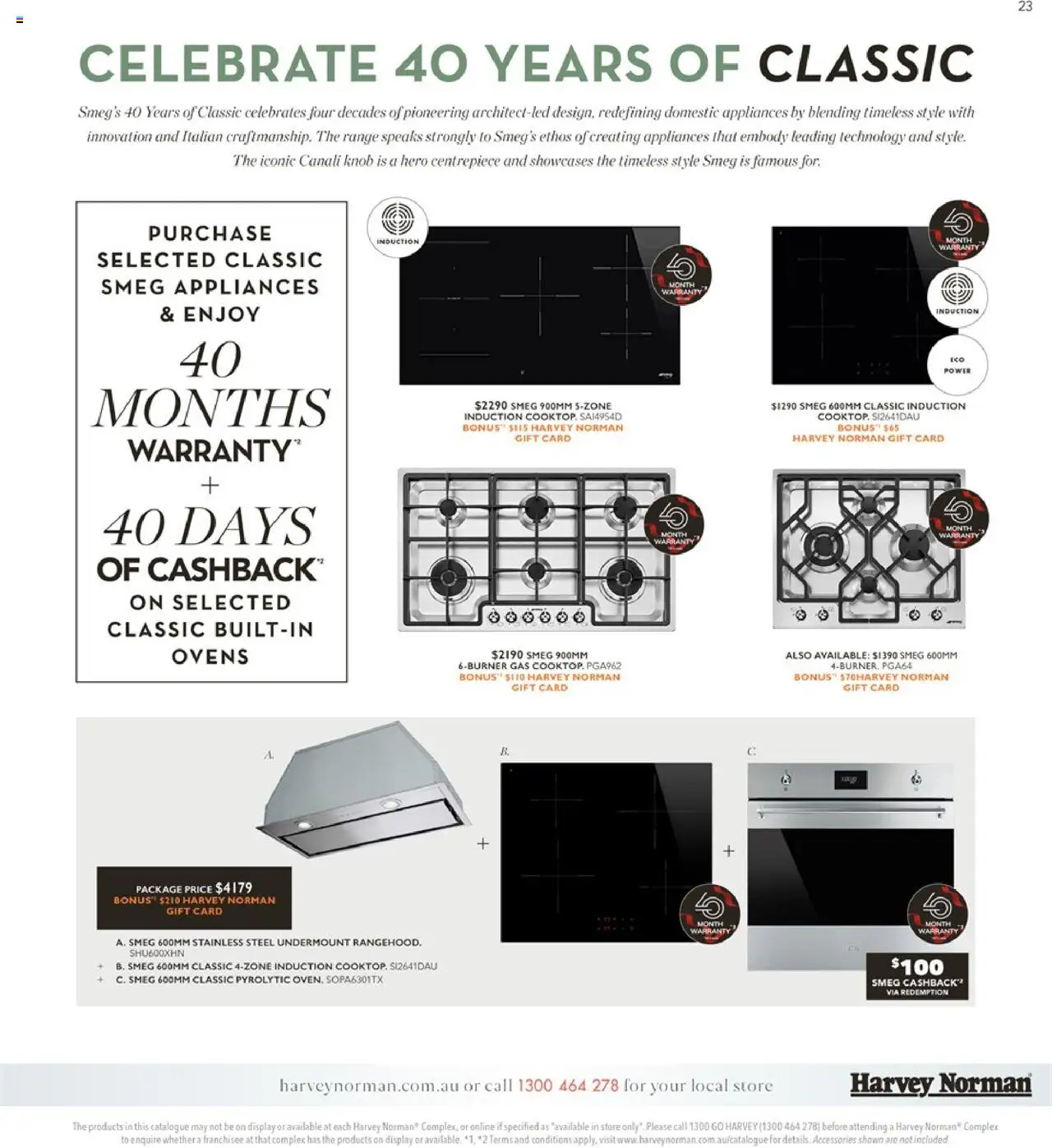 Harvey Norman catalogue - valid from 10.10.2025 | Page: 23 | Products: Centrepiece, Accessories, Domestic