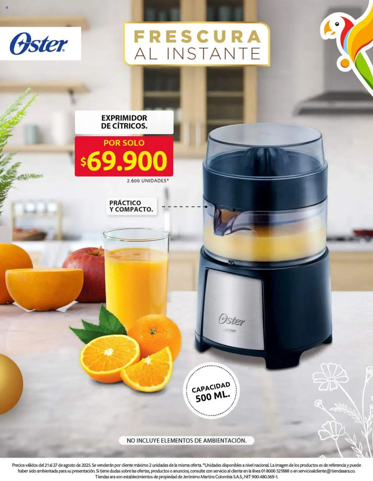 Ara revista - valida desde el 21.08.2025 | Página: 11 | Productos: Exprimidor, Sobre