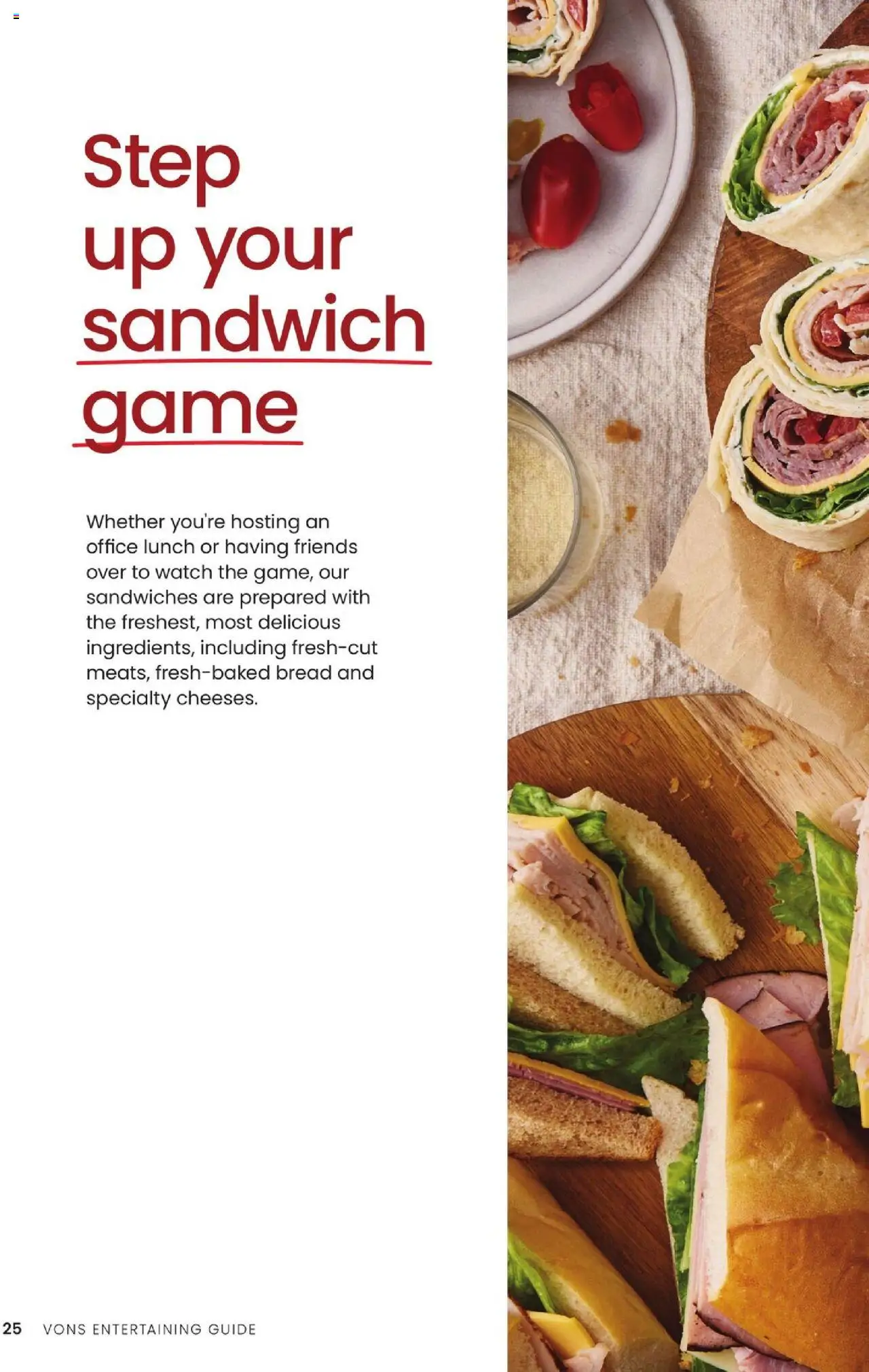 Vons Entertaining Guide - valid from 23.04.2025 | Page: 26 | Products: Bread, Watch, Game
