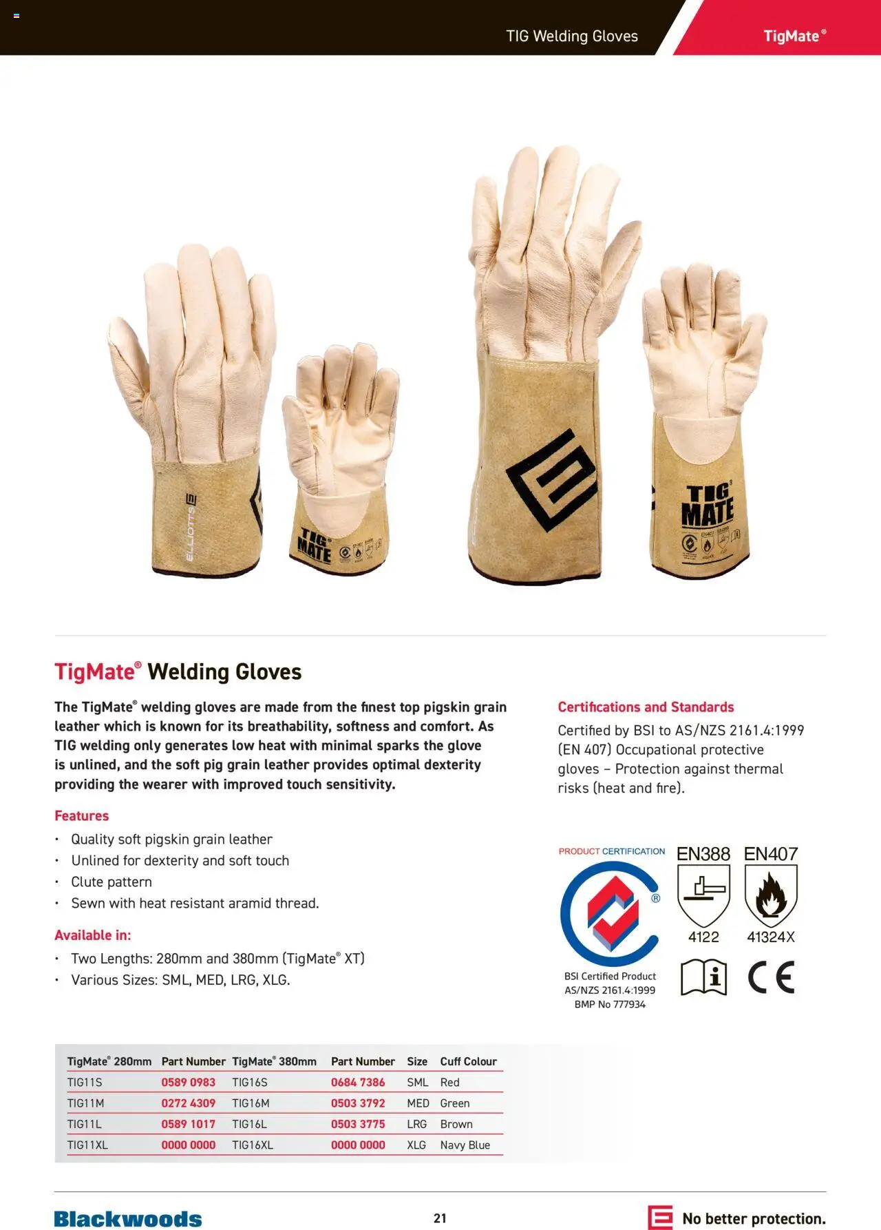 Black Woods catalogue - valid from 22.07.2024 | Page: 21 | Products: Gloves