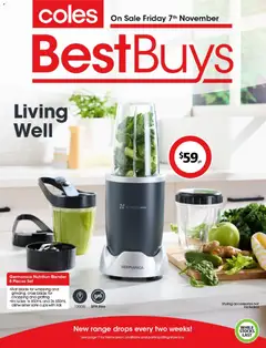 Preview of Coles BestBuys - Living Well - valid from 07.11.2025