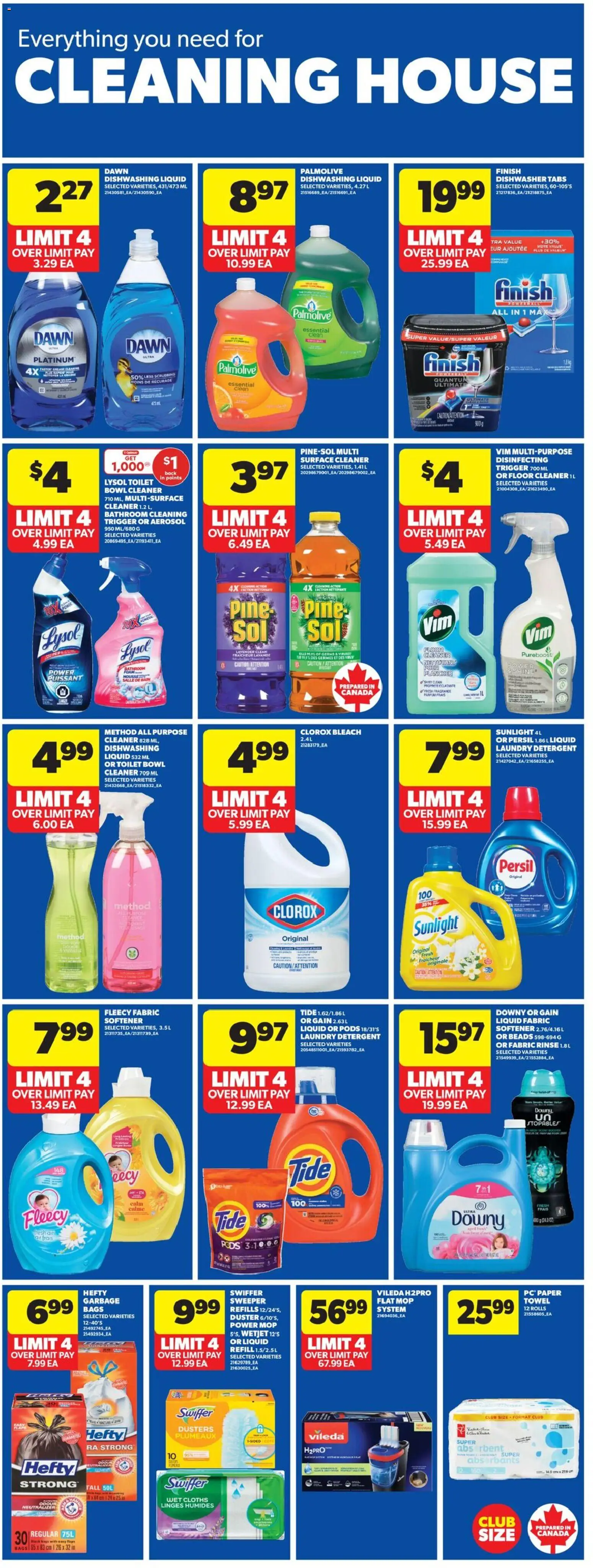 Real Canadian Superstore flyer valid from 22.01.2026 | Page: 24 | Products: Dishwasher, Fragrance, Detergent
