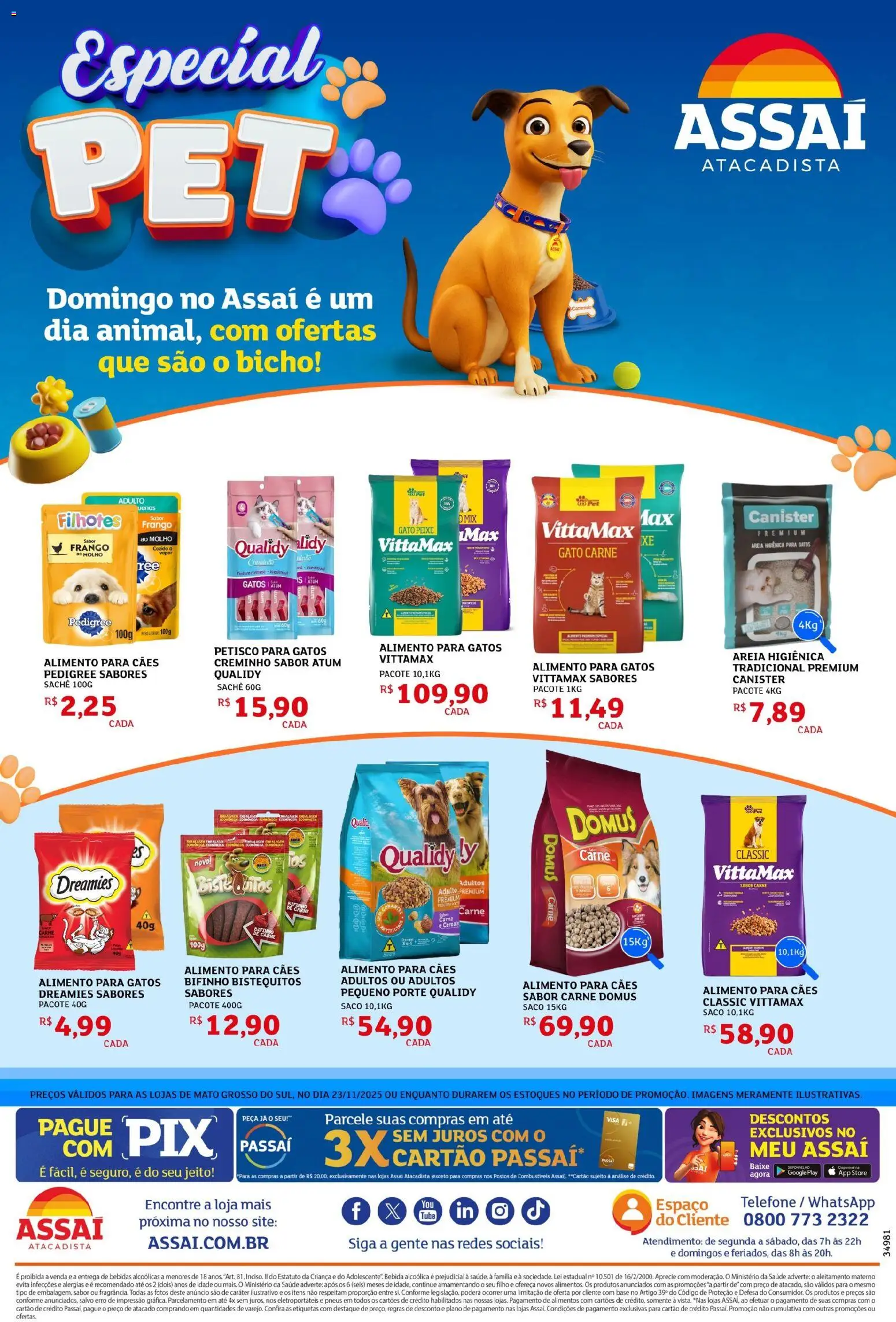 Assaí Atacadista Folheto - válido de 23.11.2025 | Página: 1