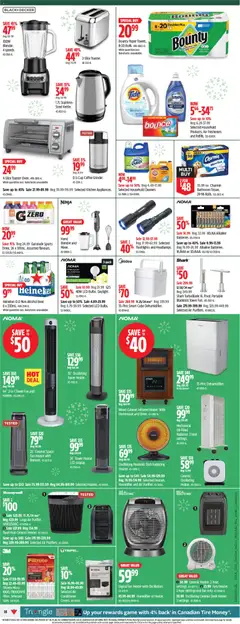 Preview of Canadian Tire weekly flyer from shop Canadian Tire valid from 27.11.2025 | Page: 18 | Products: Game, Fan, Conditioner, Coffee