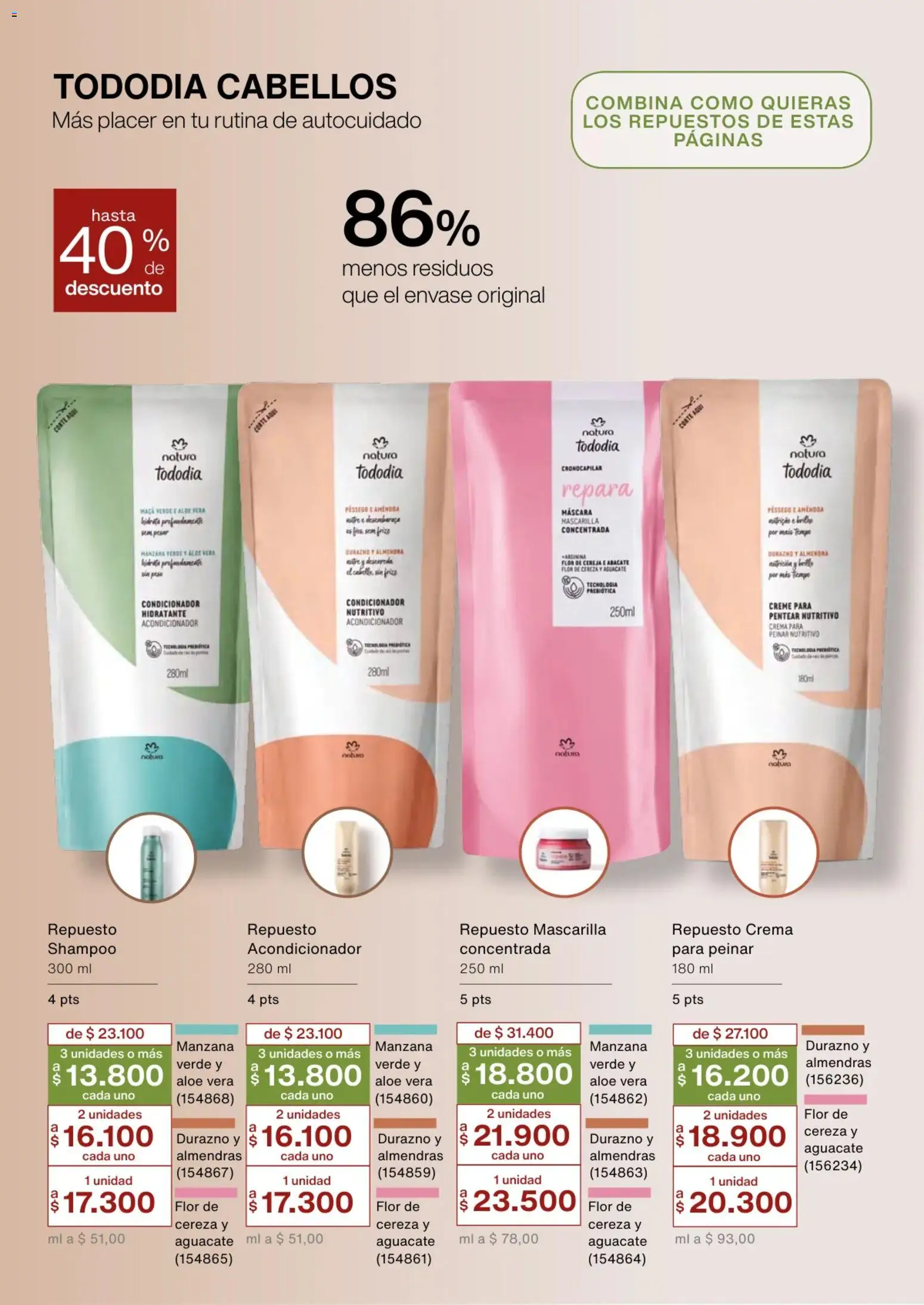 Natura revista - valida desde el 02.01.2026 | Página: 147 | Productos: Almendra, Almendras, Crema, Shampoo