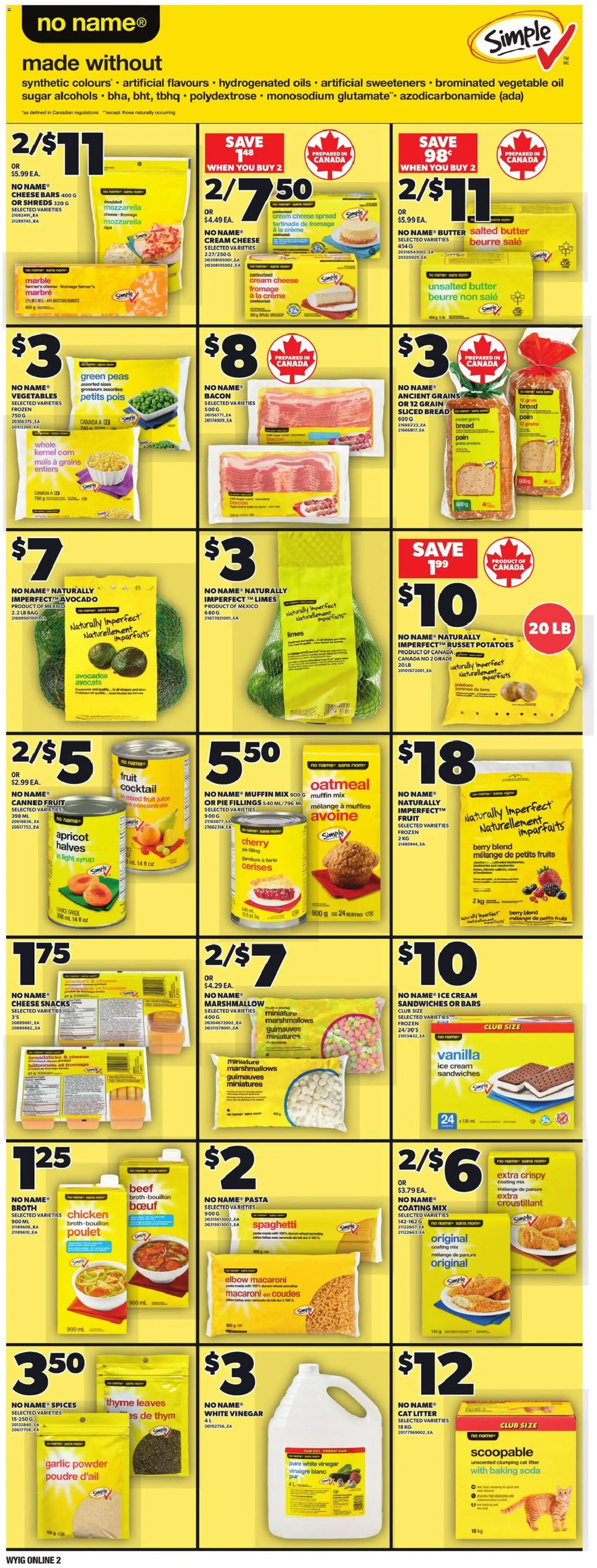 Independent Grocer flyer valid from 01.01.2026 | Page: 9 | Products: Pasta, Powder, Butter, Chicken