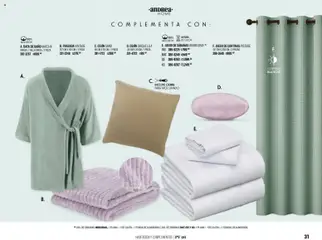 Vista previa de Andrea catálogo Home, nuevo folleto de la tienda, válido en México a partir del 25.01.2026 | Página: 31