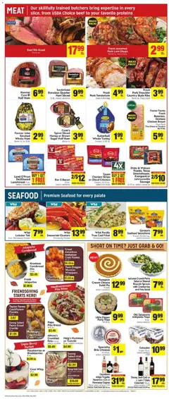 Preview of Lucky Supermarkets weekly ads valid from 12.11.2025 | Page: 3 | Products: Bread, Chocolate, Salad, Cauliflower