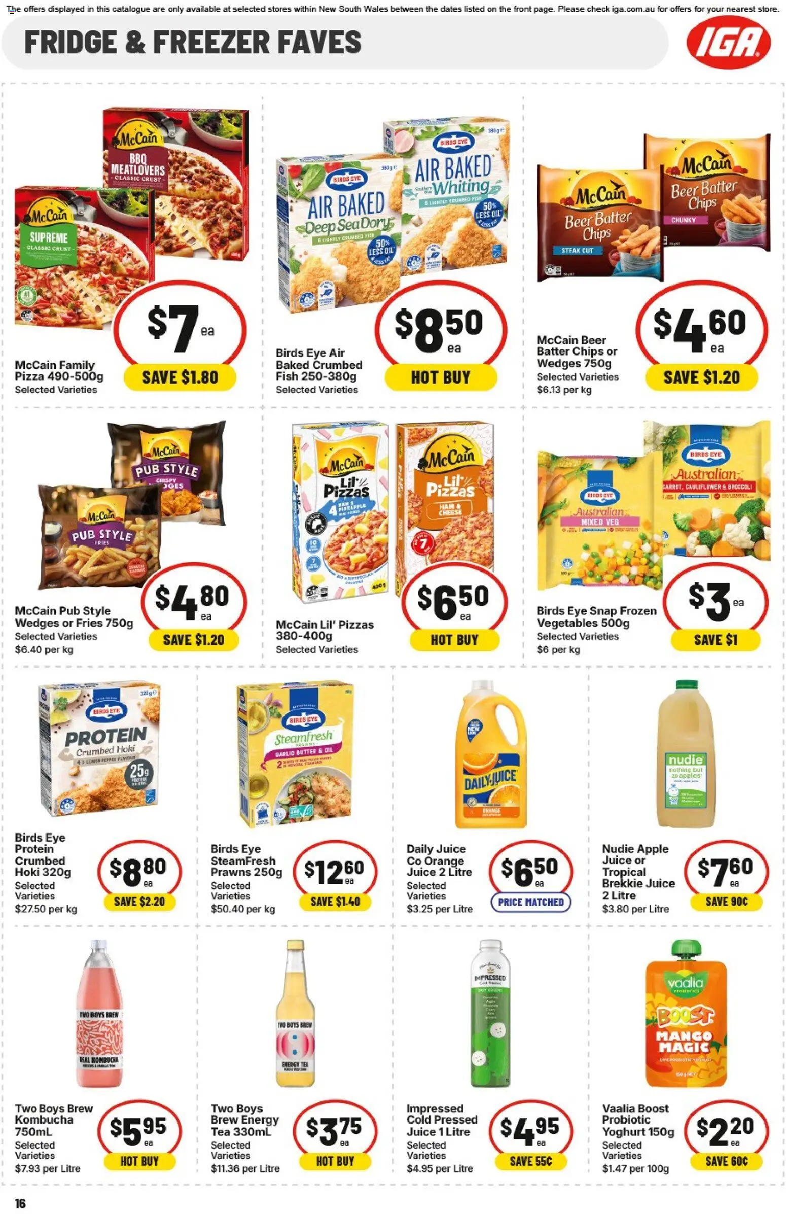 IGA catalogue - valid from 31.12.2025 | Page: 19 | Products: Flour, Tomatoes, Pasta, Garlic