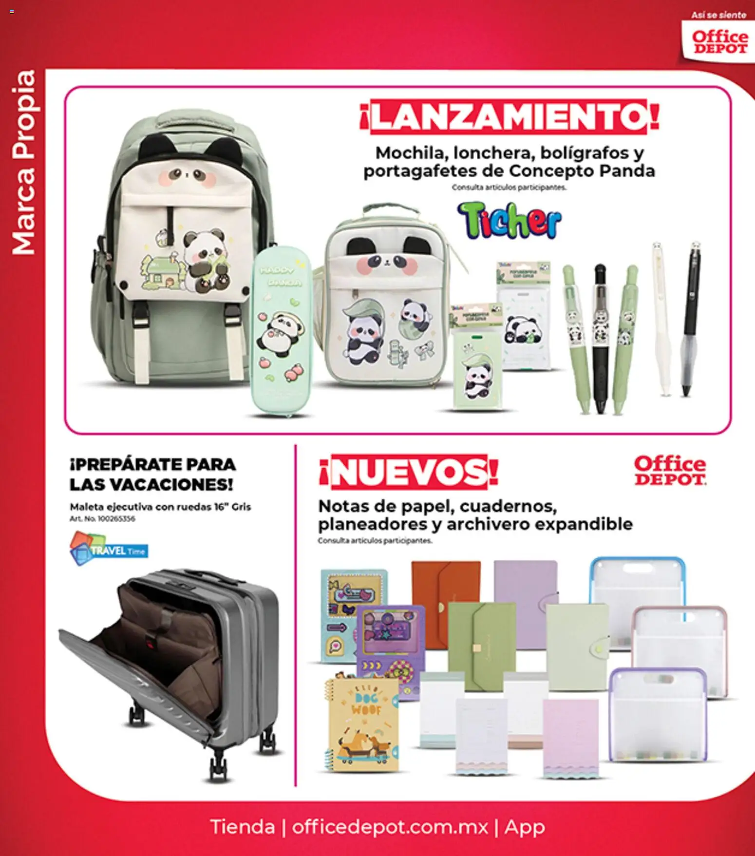 Nuevas ofertas de Office Depot válidas en toda la República Mexicana desde el 01.04.2026. ¡Encuentra las mejores ofertas en Office Depot catálogo! | Página: 8