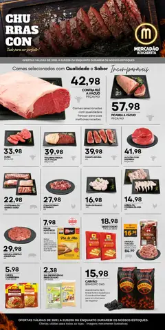 Mercadão Atacadista - Ofertas Churrasco - Pré-Visualização do folheto da loja Mercadão Atacadista, válido de 30.01.2026