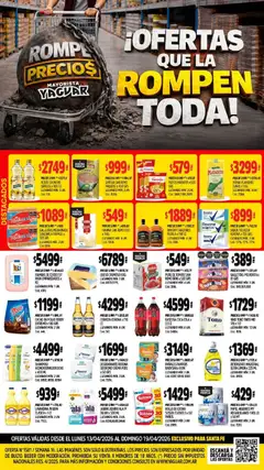Vista previa Yaguar - Oferta Semanal Santa Fé válido desde el 13.04.2026