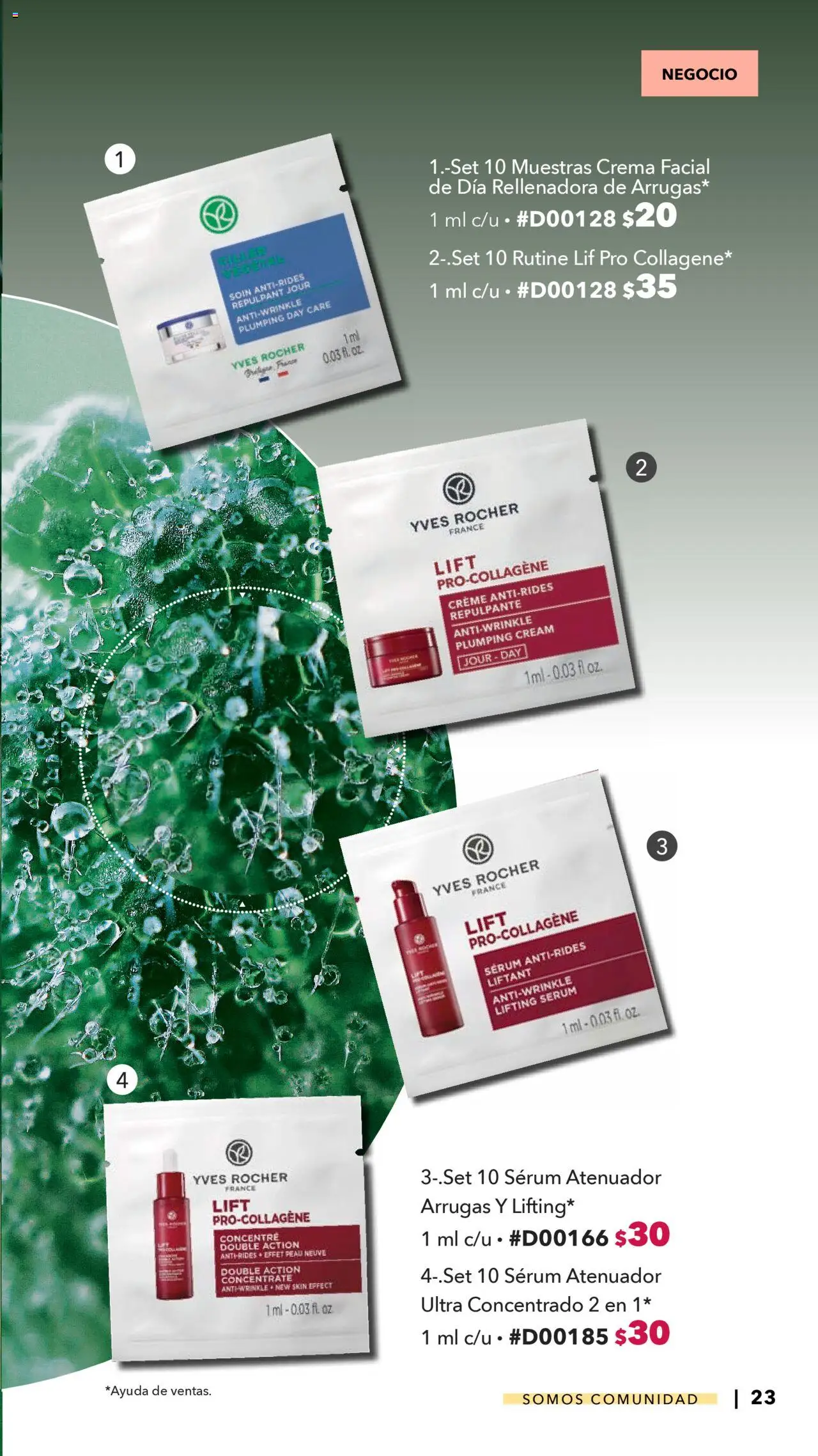 Nuevas ofertas de Yves Rocher válidas en toda la República Mexicana desde el 18.09.2025. ¡Encuentra las mejores ofertas en Yves Rocher - Catálogo Somos Comunidad! | Página: 23 | Productos: Serum, Crema, Atenuador