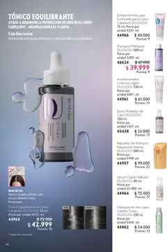 Oriflame - Catálogo 14 -  Vista previa de la revista de la tienda Oriflame valido desde el 04.10.2025 | Página: 16 | Productos: Serum, Shampoo, Sobre, Acondicionador