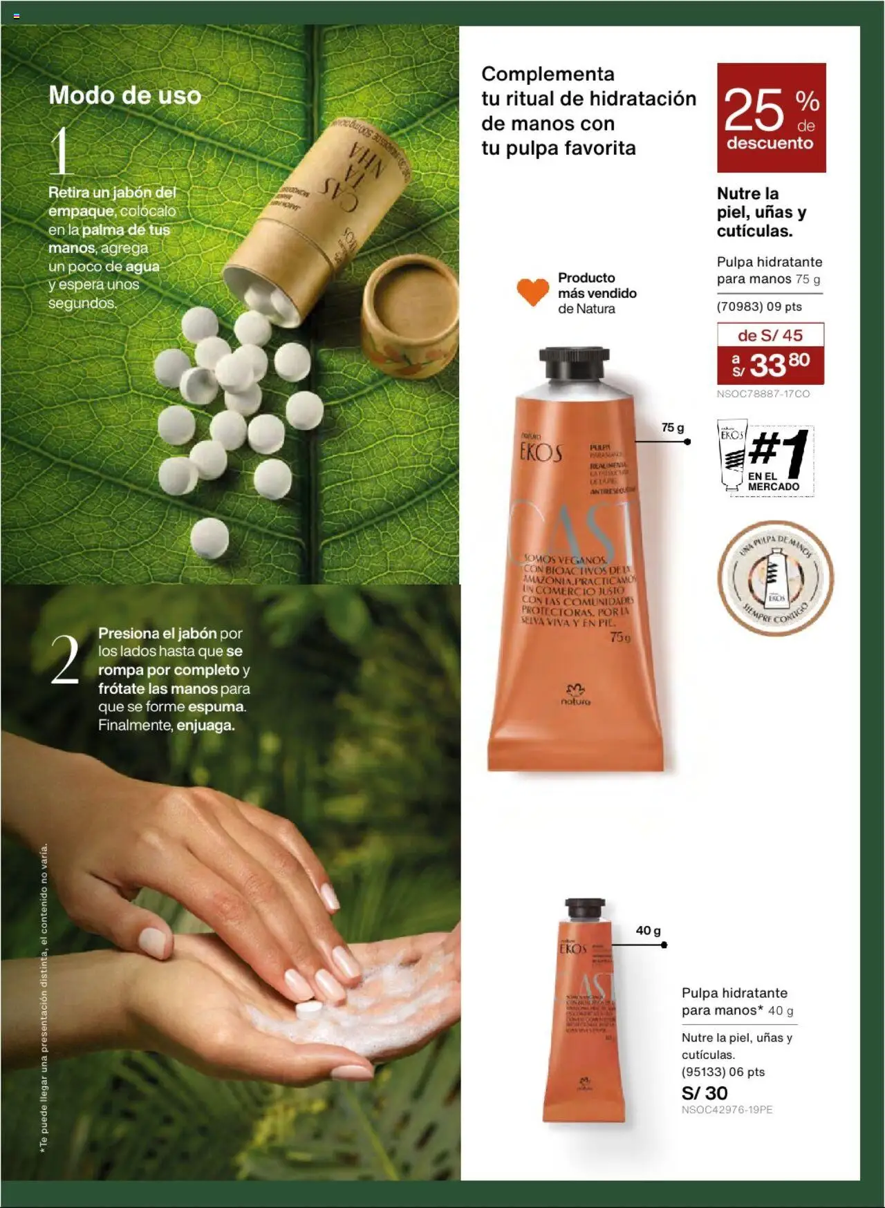 Catálogo Natura válido desde 01.07.2025 | Página: 109 | Productos: Jabón