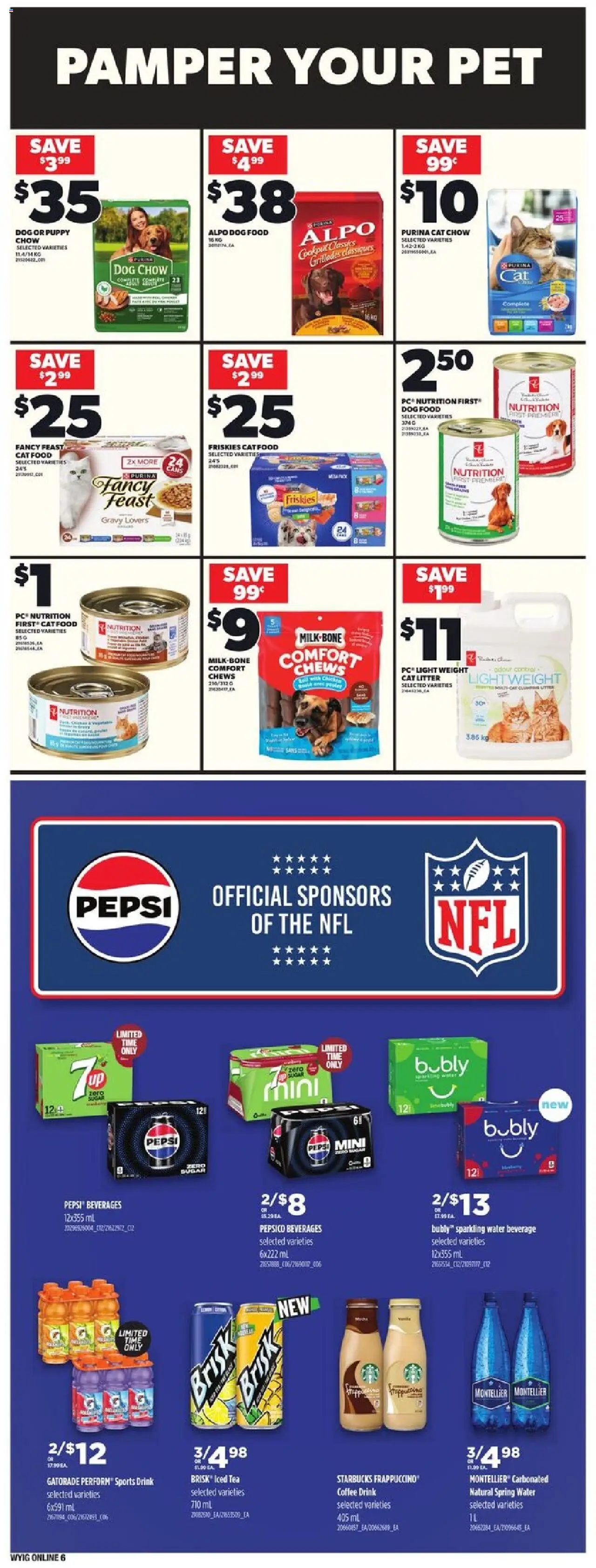Loblaws flyer valid from 11.09.2025 | Page: 14 | Products: Tea, Coffee