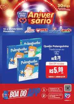 Mateus - Ofertas Boa do App de Aniversário - Pré-Visualização do folheto da loja Mateus, válido de 12.08.2025