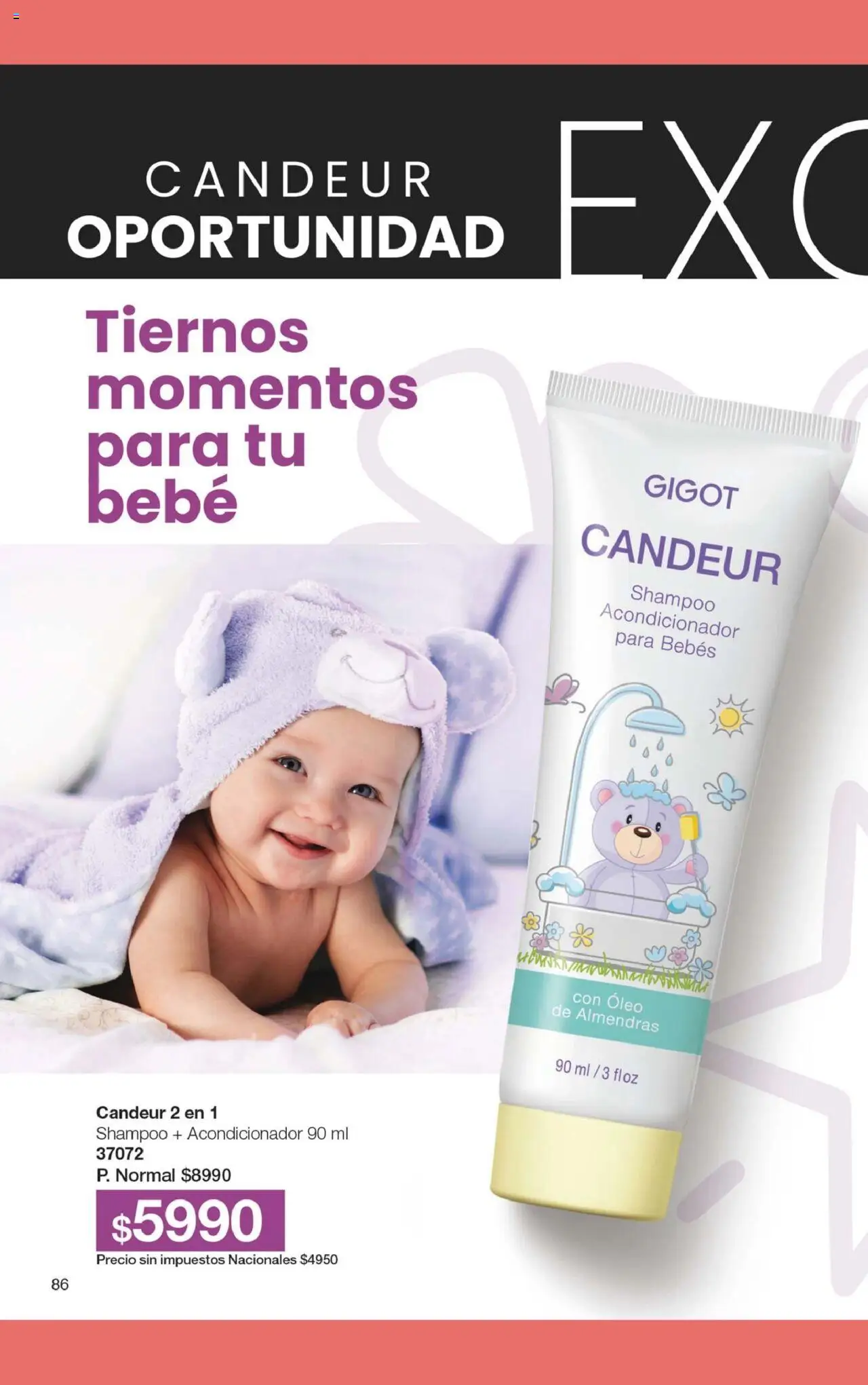 Gigot catálogo │ válido desde el 12.08.2025 | Página: 84 | Productos: Almendras, Shampoo, Acondicionador