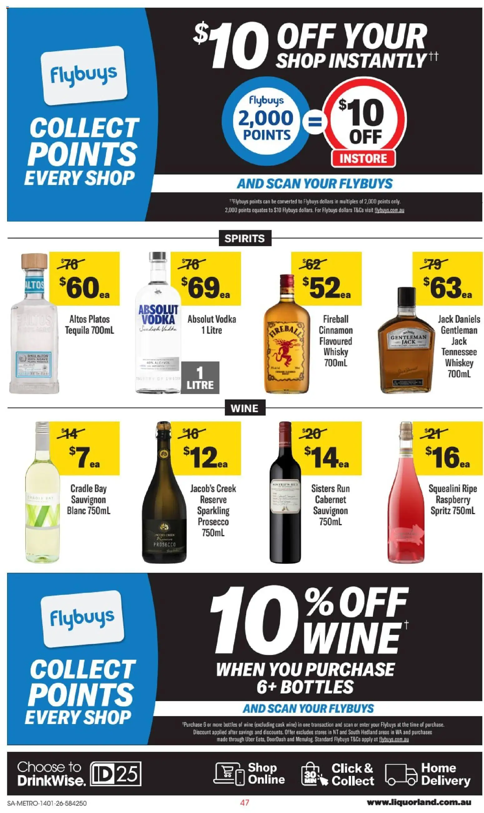 Liquorland catalogue - valid from 14.01.2026 | Page: 2 | Products: Wine, Vodka, Whiskey, Raspberry