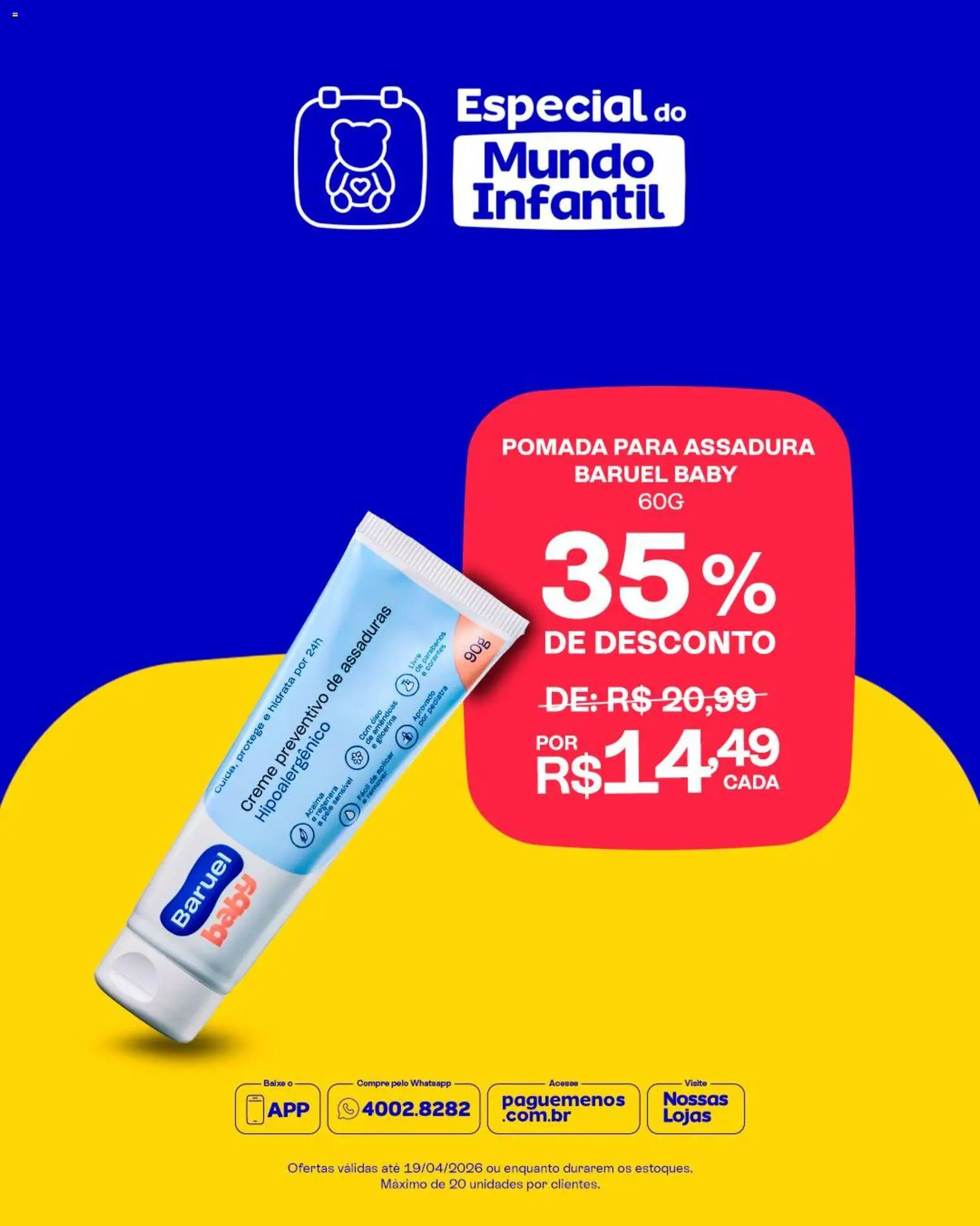Pague Menos Folheto - válido de 13.04.2026 | Página: 5 | Produtos: Óleo, Pomada, Creme, Amêndoas