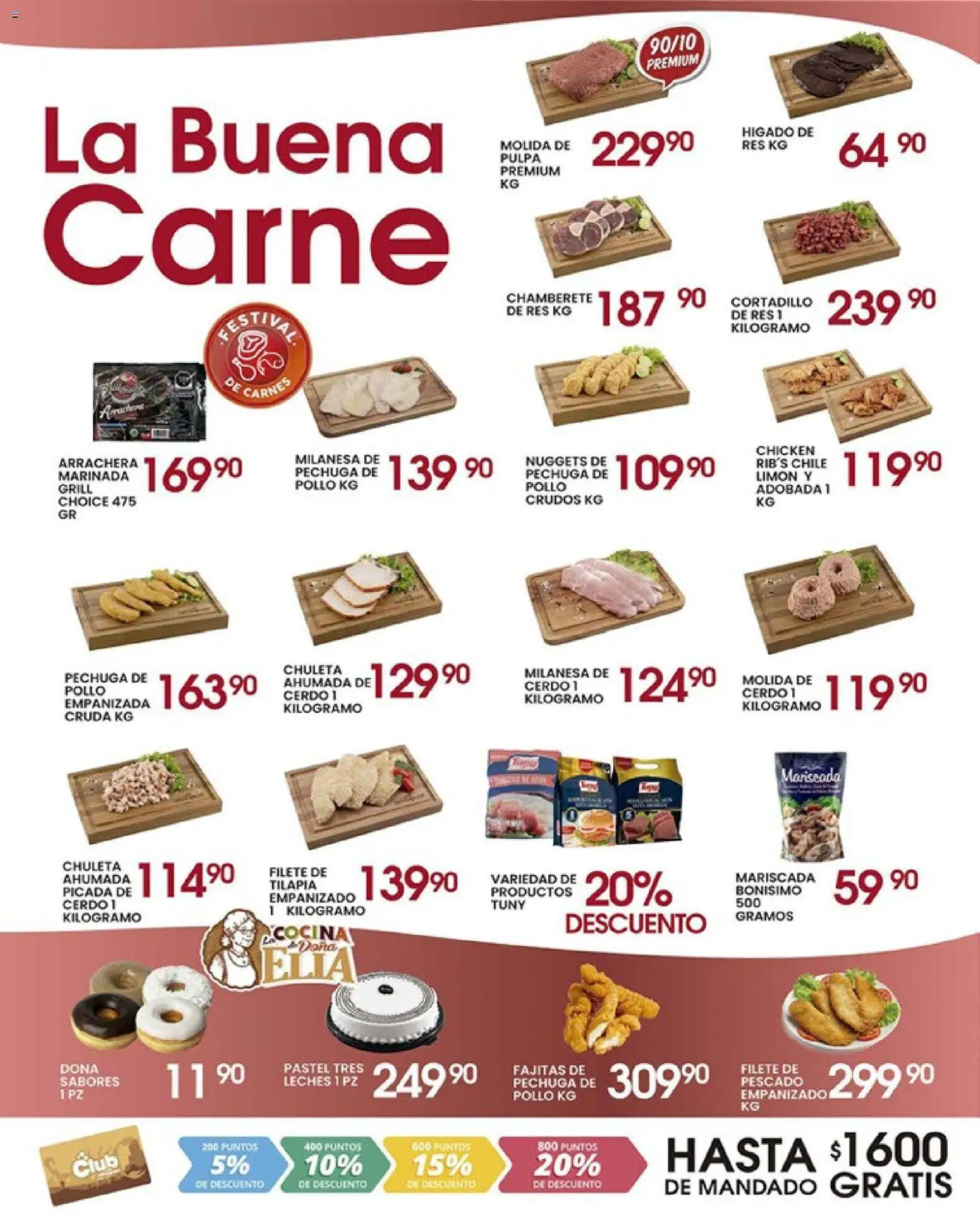 Nuevas ofertas de Alsuper válidas en toda la República Mexicana desde el 21.04.2026. ¡Encuentra las mejores ofertas en Alsuper folleto Durango! | Página: 2 | Productos: Milanesa, Pastel, Cerdo, Res
