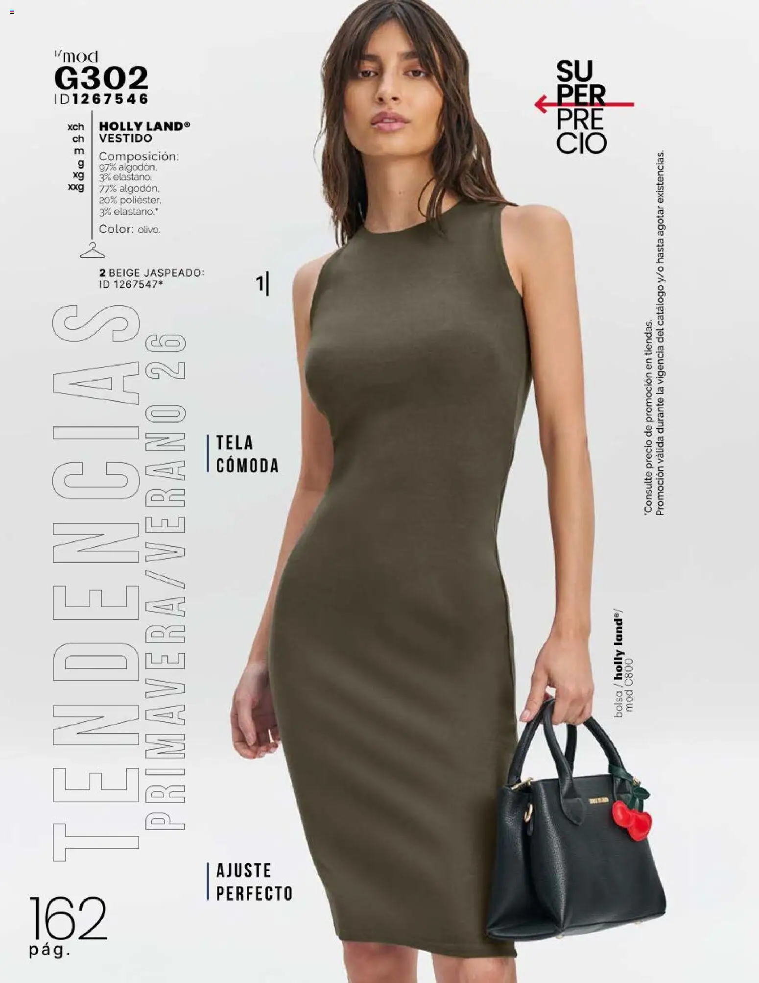 Nuevas ofertas de Price Shoes válidas en toda la República Mexicana desde el 11.03.2026. ¡Encuentra las mejores ofertas en Price Shoes catálogo Ella! | Página: 162 | Productos: Bolsa, Algodón, Vestido