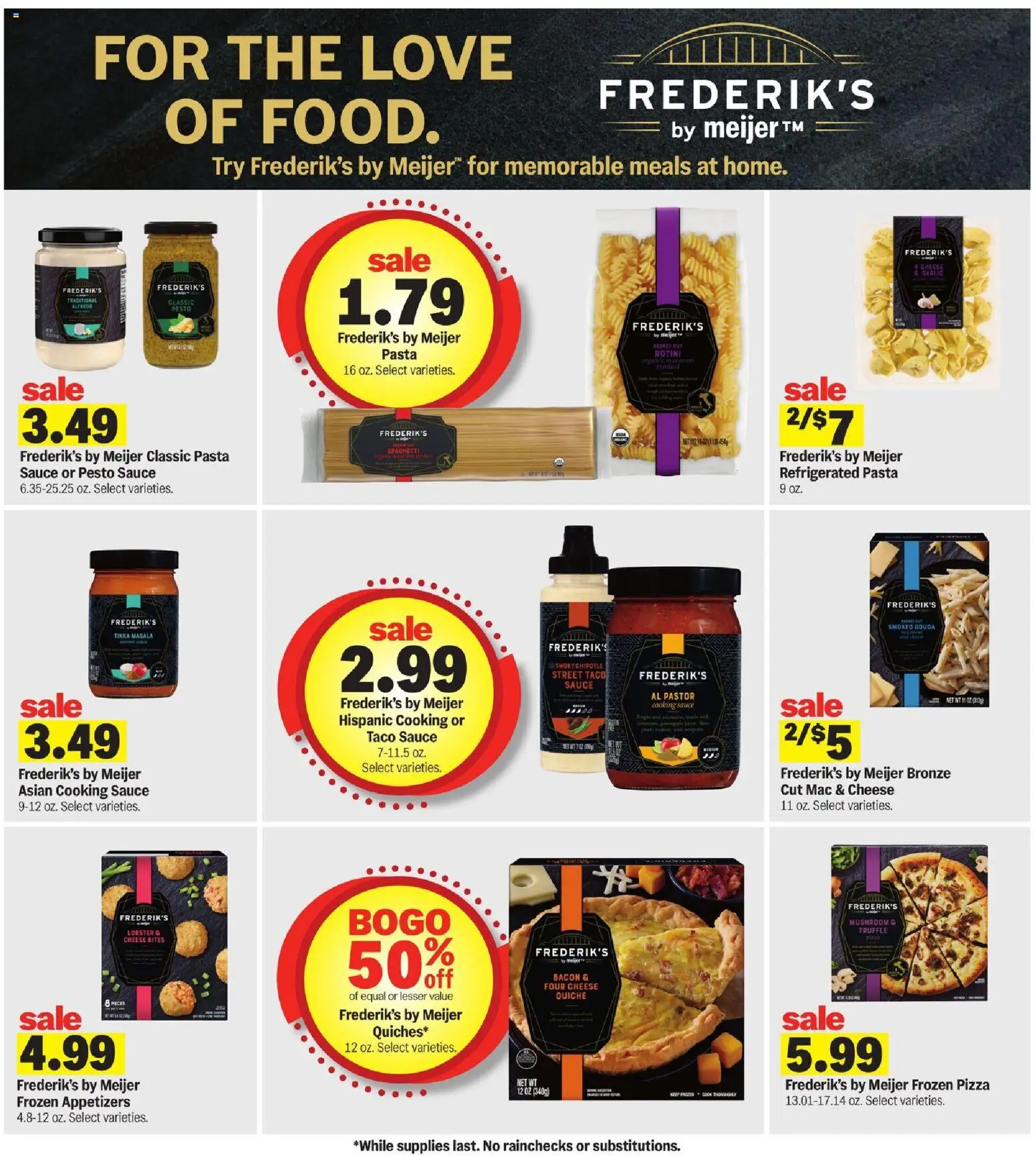 Meijer Weekly Ad - valid from 21.01.2026 | Page: 16 | Products: Cheese, Pasta, Sauce, Garlic