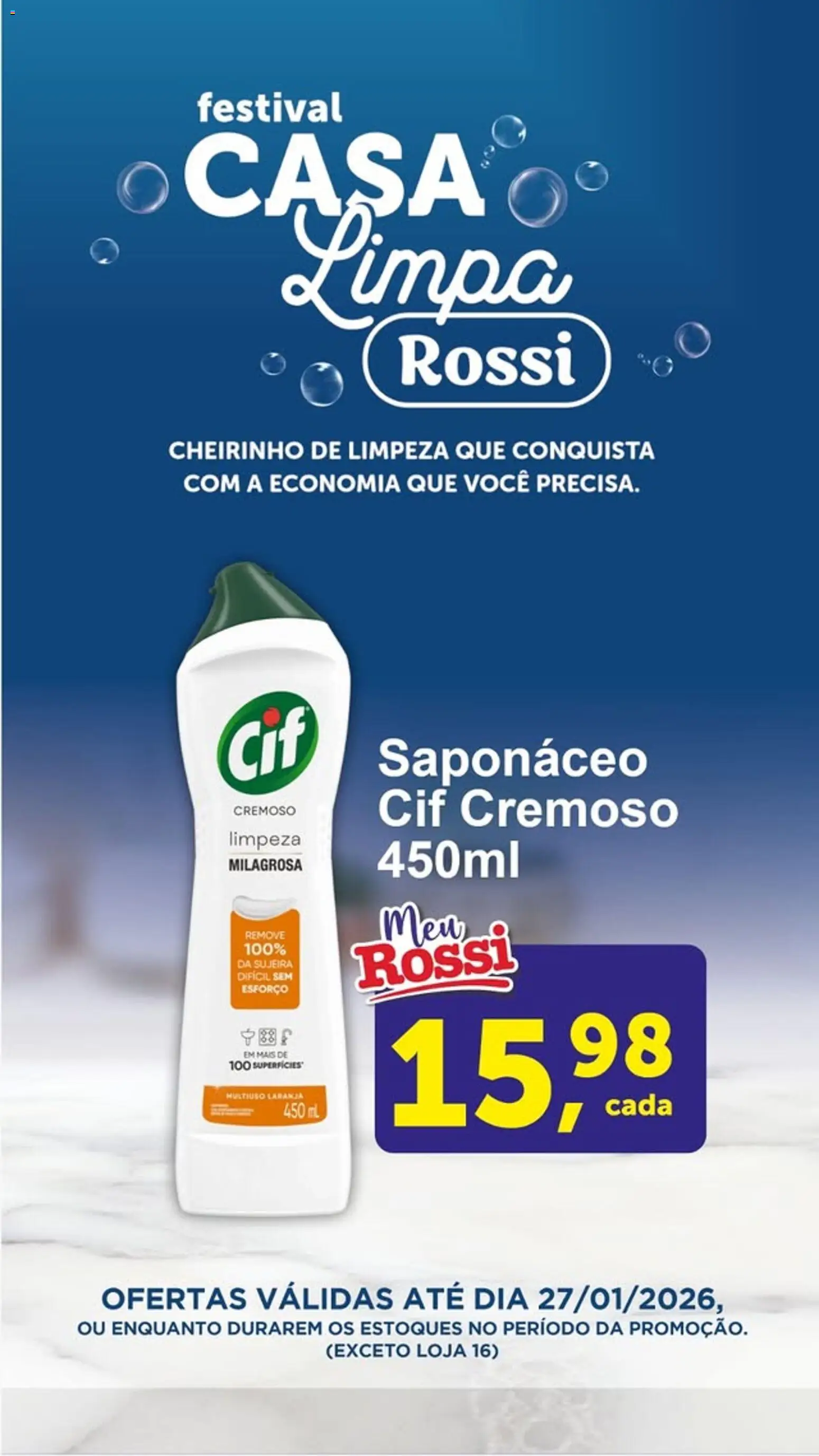 Rossi Supermercados Folheto - válido de 22.01.2026 | Página: 2 | Produtos: Saponáceo