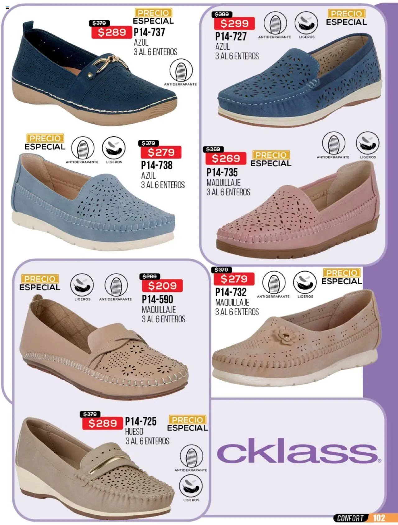 Nuevas ofertas de Cklass válidas en toda la República Mexicana desde el 23.06.2025. ¡Encuentra las mejores ofertas en Cklass catálogo Rebajas Sobre Calzado! | Página: 103 | Productos: Maquillaje