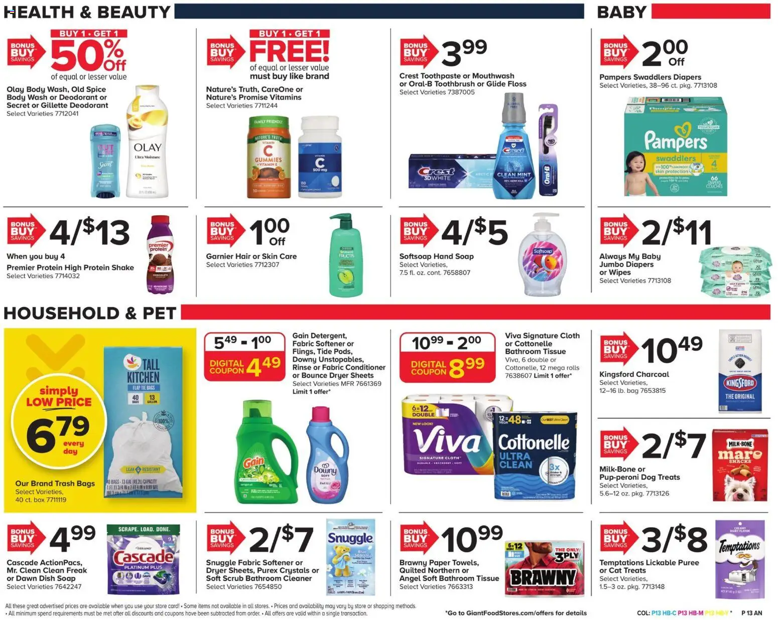 Giant Weekly Ad - valid from 17.04.2026 | Page: 14 | Products: Box, Dog Treats, Conditioner, Mouthwash