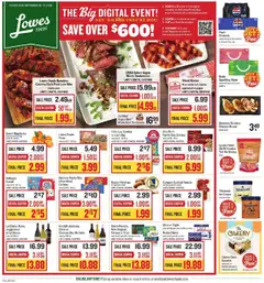 Preview of Lowes Foods weekly ads valid from 10.09.2025