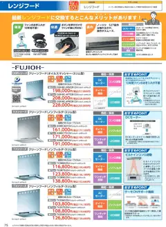 01.04.2026から有効なオファーを含む コーナン - 住宅設備機器・外壁・屋根工事カタログ | ページ: 76 | 製品: レンジフード, 水, ディスク