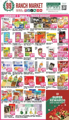Preview of 99 Ranch Market weekly ads valid from 24.04.2026