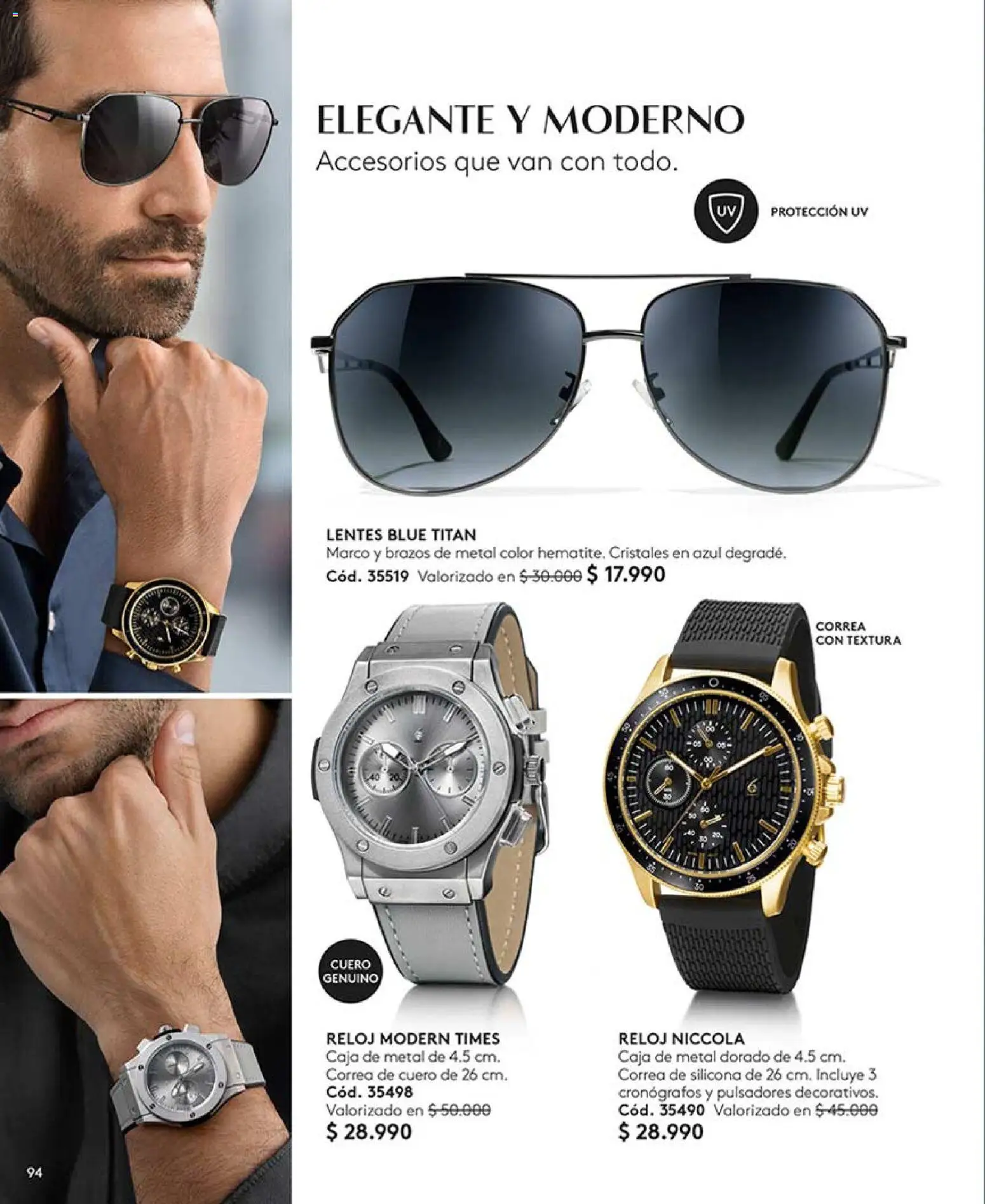 Catálogo Ésika Campaña 5 │ válido desde el 01.03.2026 | Página: 94 | Productos: Caja, Reloj