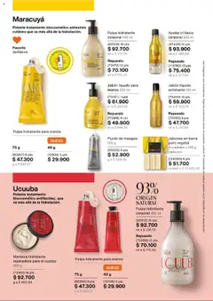 Natura - Ciclo 15 -  Vista previa de la revista de la tienda Natura valido desde el 24.09.2025 | Página: 117 | Productos: Jabón líquido, Maracuyá, Jabón, Papa