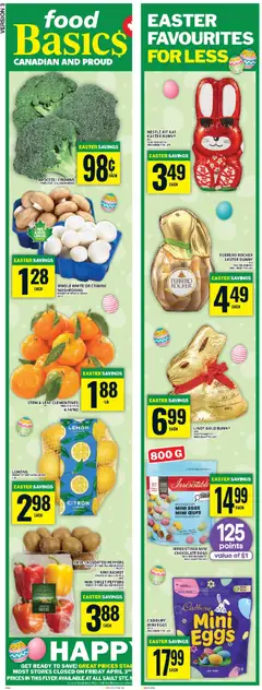 Preview of Food Basics weekly flyer - Kanata from shop Food Basics valid from 02.04.2026