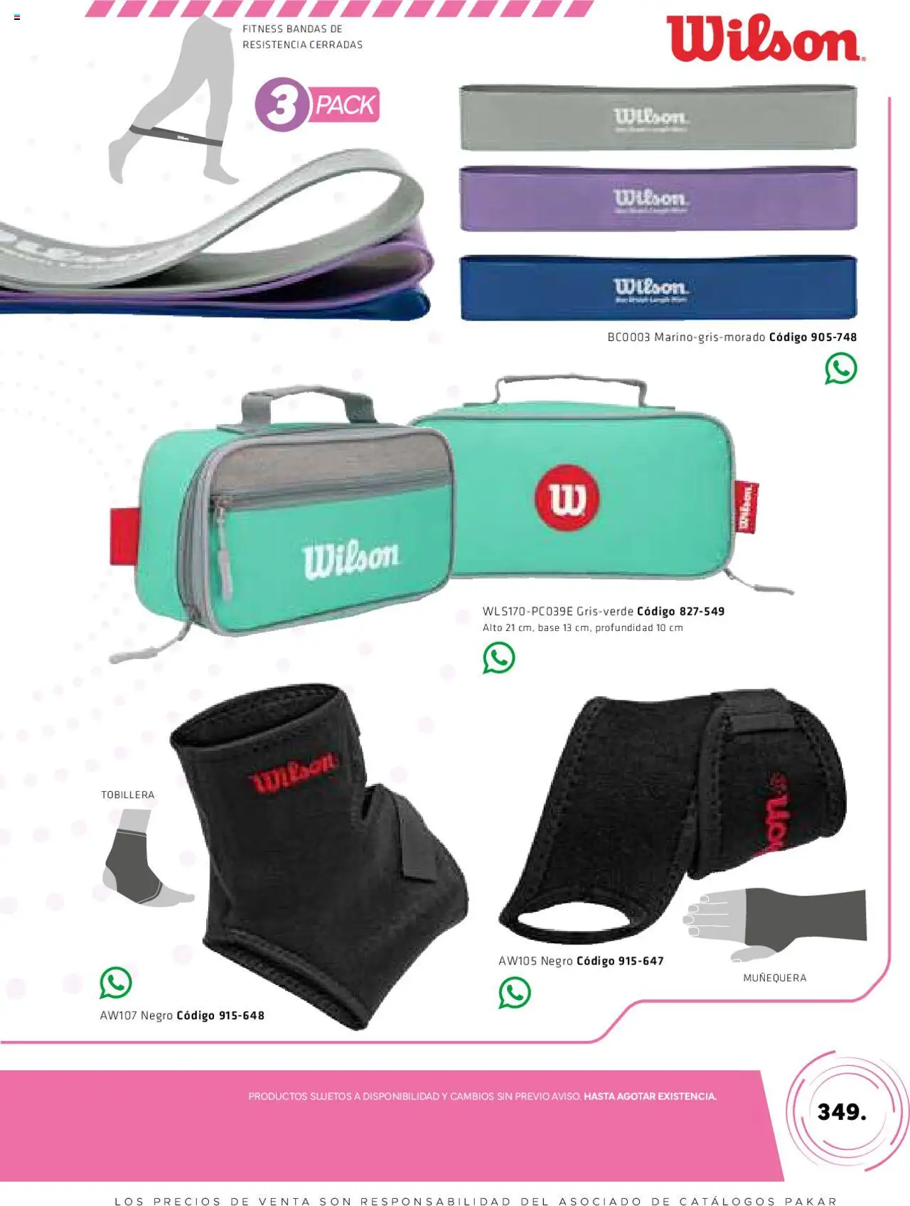 Nuevas ofertas de SC Pakar válidas en toda la República Mexicana desde el 06.03.2025. ¡Encuentra las mejores ofertas en SC Pakar catálogo Women! | Página: 349 | Productos: Tobillera