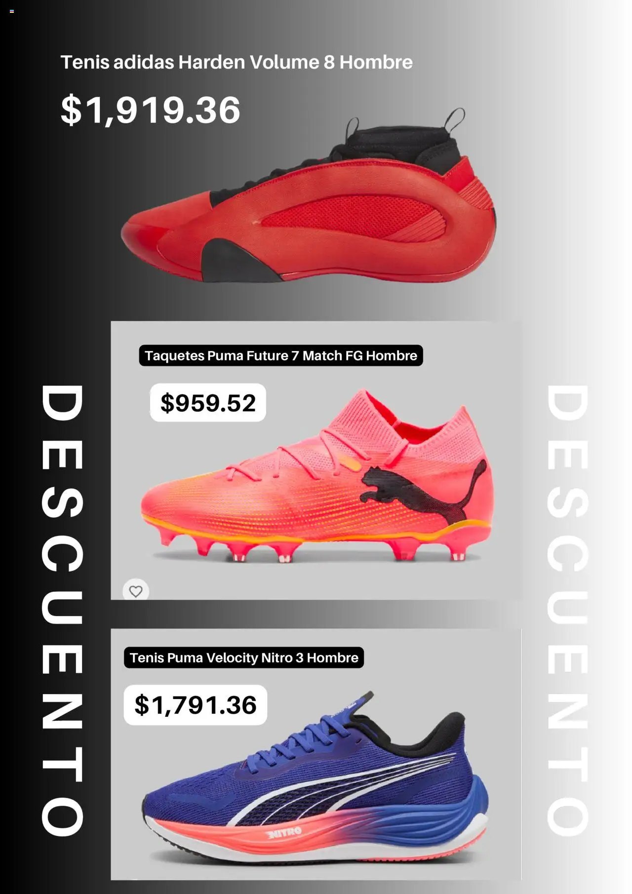 Nuevas ofertas de Dportenis válidas en toda la República Mexicana desde el 07.08.2025. ¡Encuentra las mejores ofertas en Dportenis - Hot Sale aviso! | Página: 5 | Productos: Tenis
