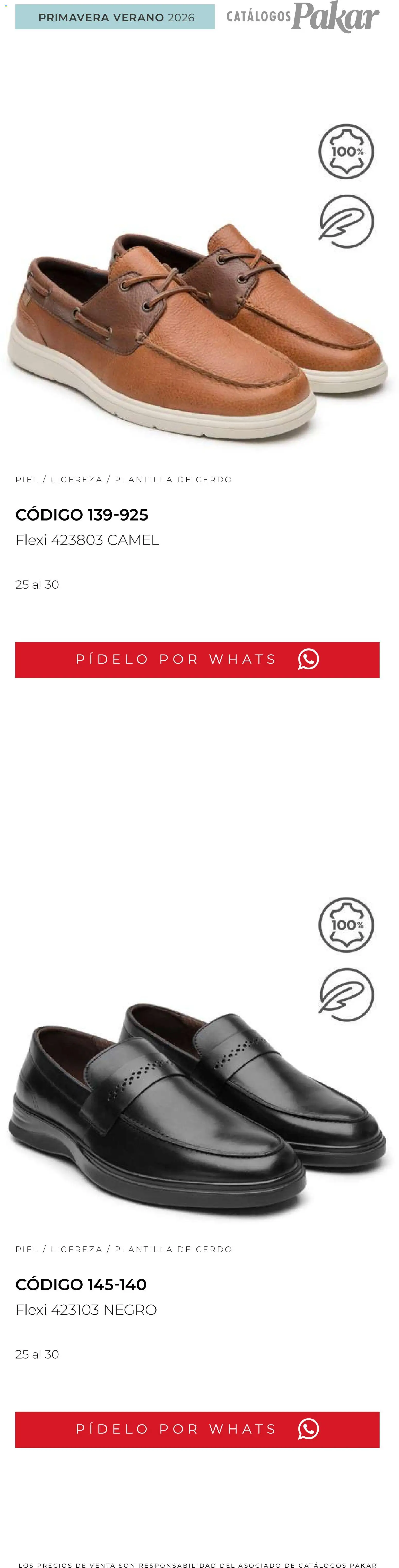 Nuevas ofertas de SC Pakar válidas en toda la República Mexicana desde el 04.03.2026. ¡Encuentra las mejores ofertas en SC Pakar catálogo Flexi PV26! | Página: 202 | Productos: Cerdo