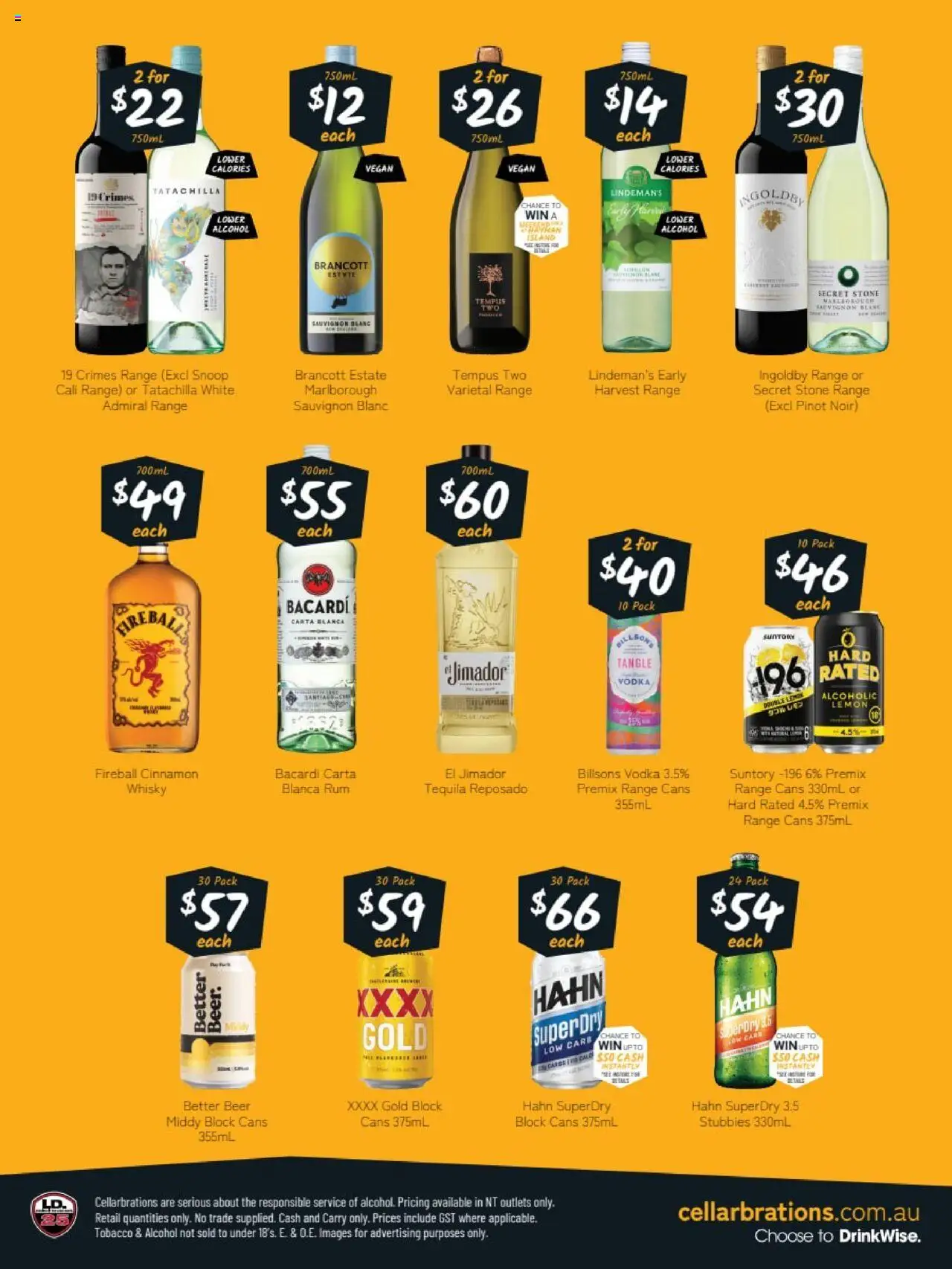 Cellarbrations catalogue - valid from 20.10.2025 | Page: 2 | Products: Beer, Vodka, Rum, Lemon