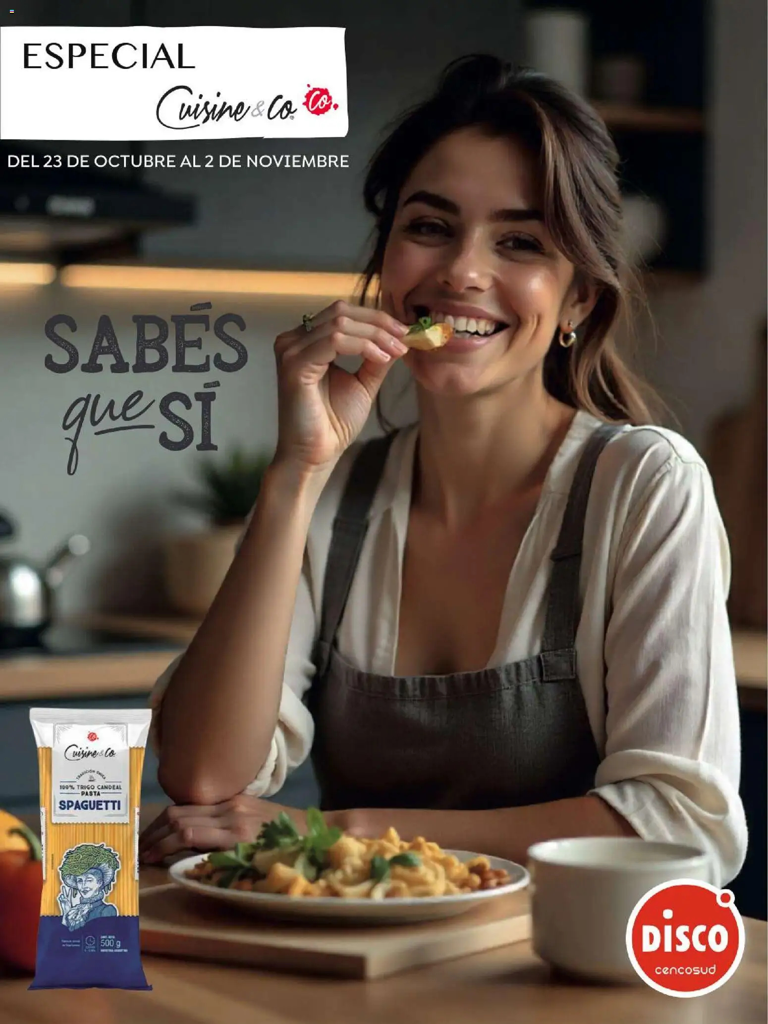Disco -Folleto Marca Propia  │ válido desde el 23.10.2025 | Página: 1 | Productos: Disco, Pasta
