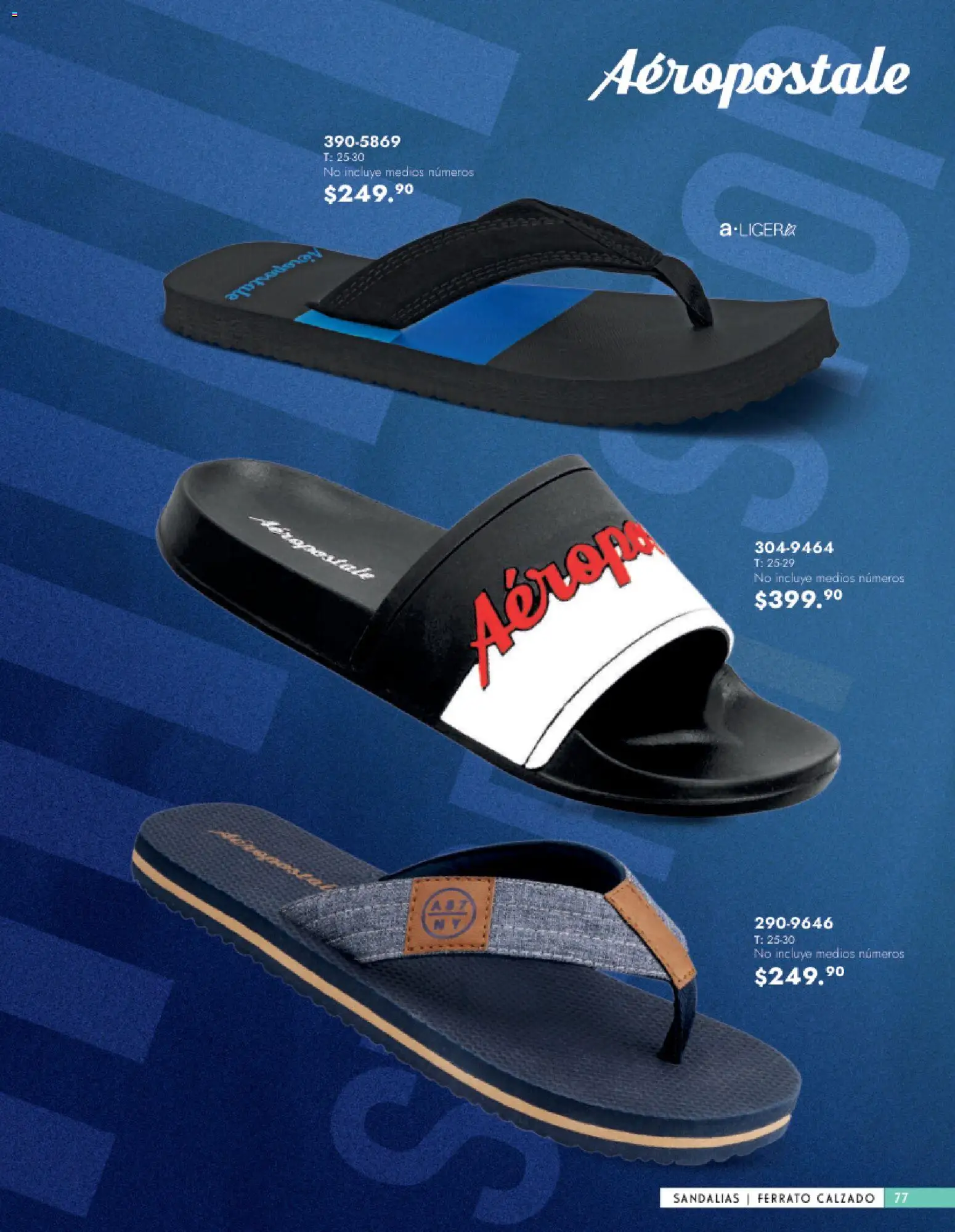 Nuevas ofertas de Andrea válidas en toda la República Mexicana desde el 25.01.2026. ¡Encuentra las mejores ofertas en Andrea catálogo Calzado Caballero! | Página: 77 | Productos: Sandalias